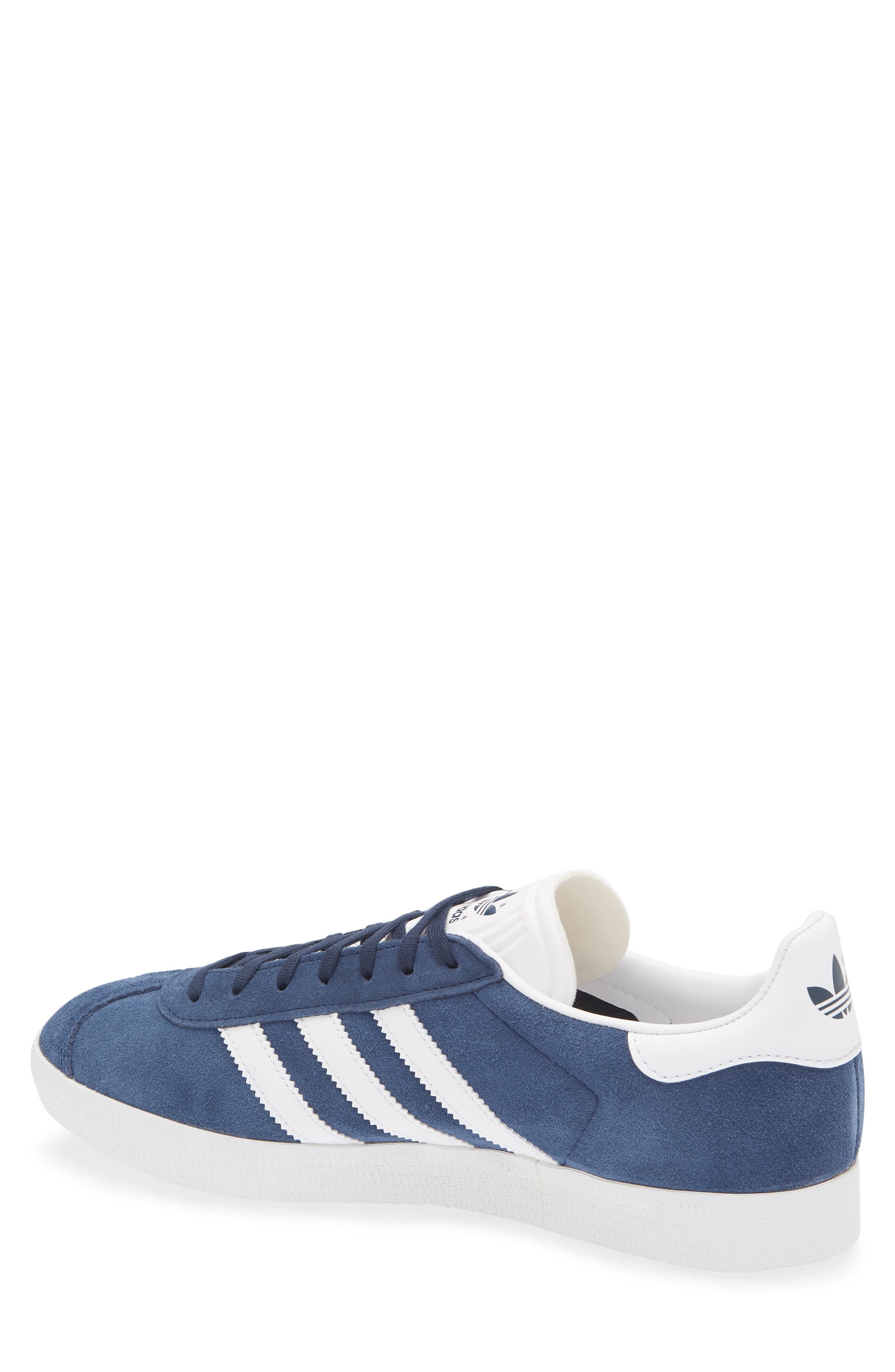 adidas Gazelle Sneaker in Collegiate Navy/white/gold Met at Nordstrom - 2