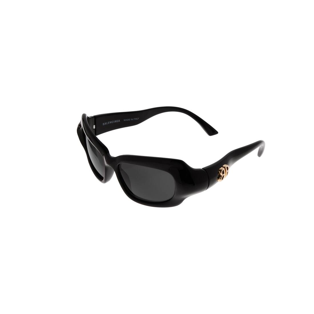 Women's Palazzo Rectangle Sunglasses  in Black - 4