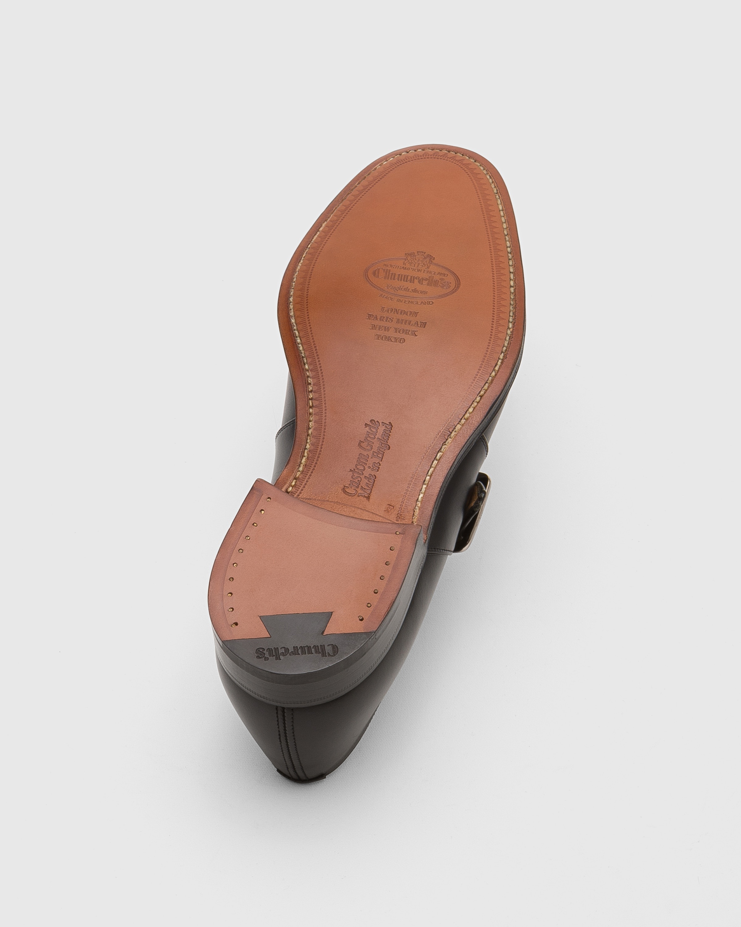 Calf Leather Monk Strap - 6