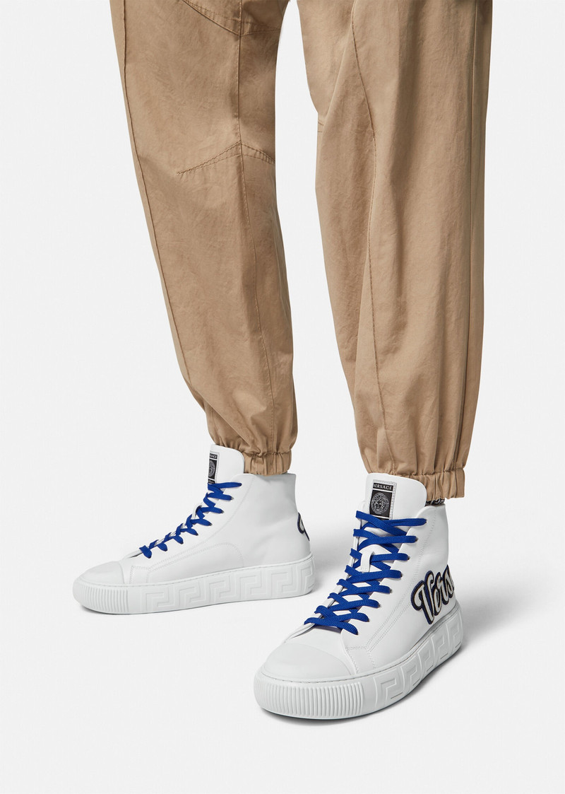 La Greca Varsity High-Top Trainers 5