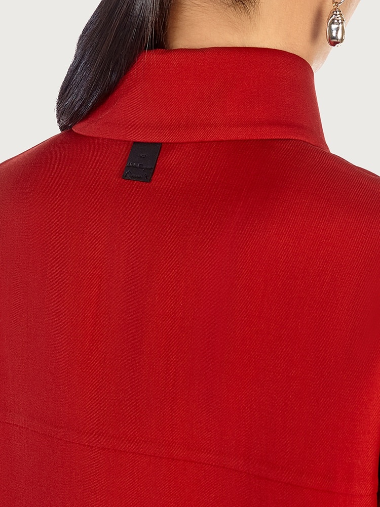 WOOL SHIRT JACKET - 5