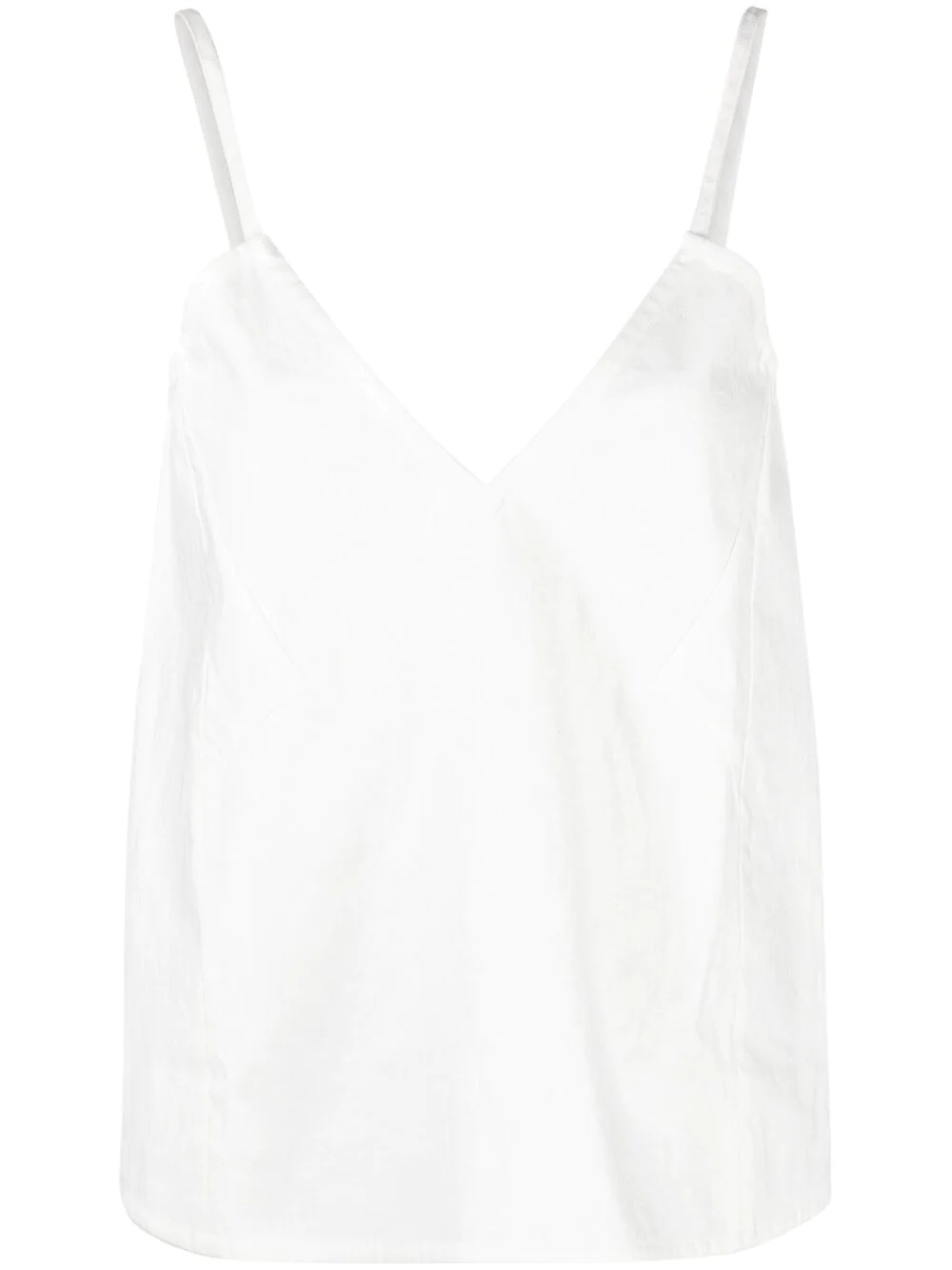 V-neck sleeveless tank top - 1