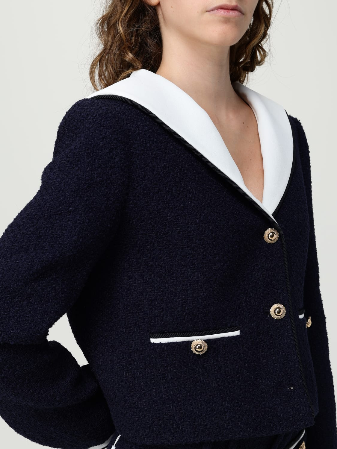 Blazer woman Self-portrait - 5