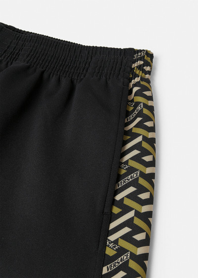 VERSACE Greca Signature Accent Gym Sweatpants outlook