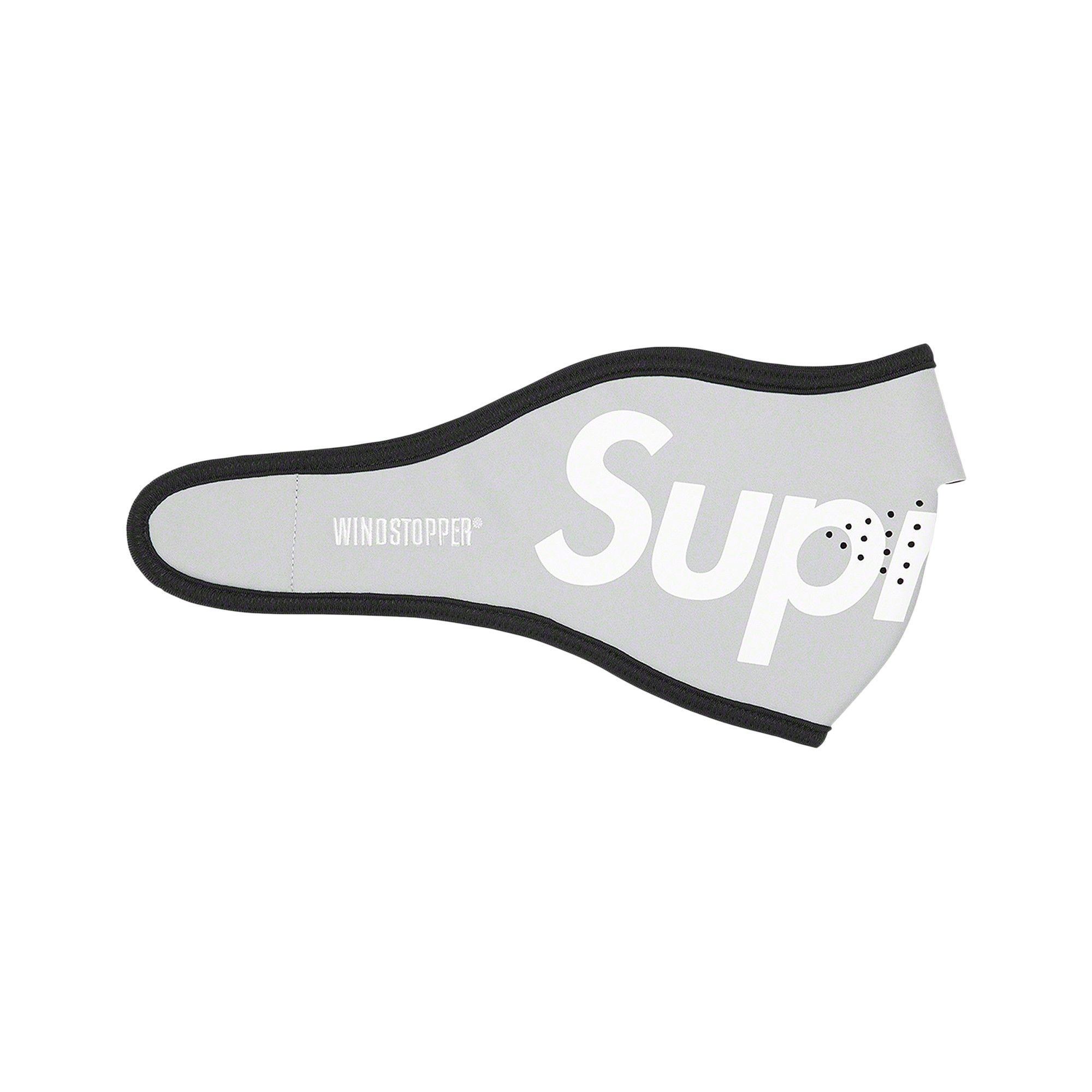 Supreme x WINDSTOPPER Facemask 'Light Grey' - 2