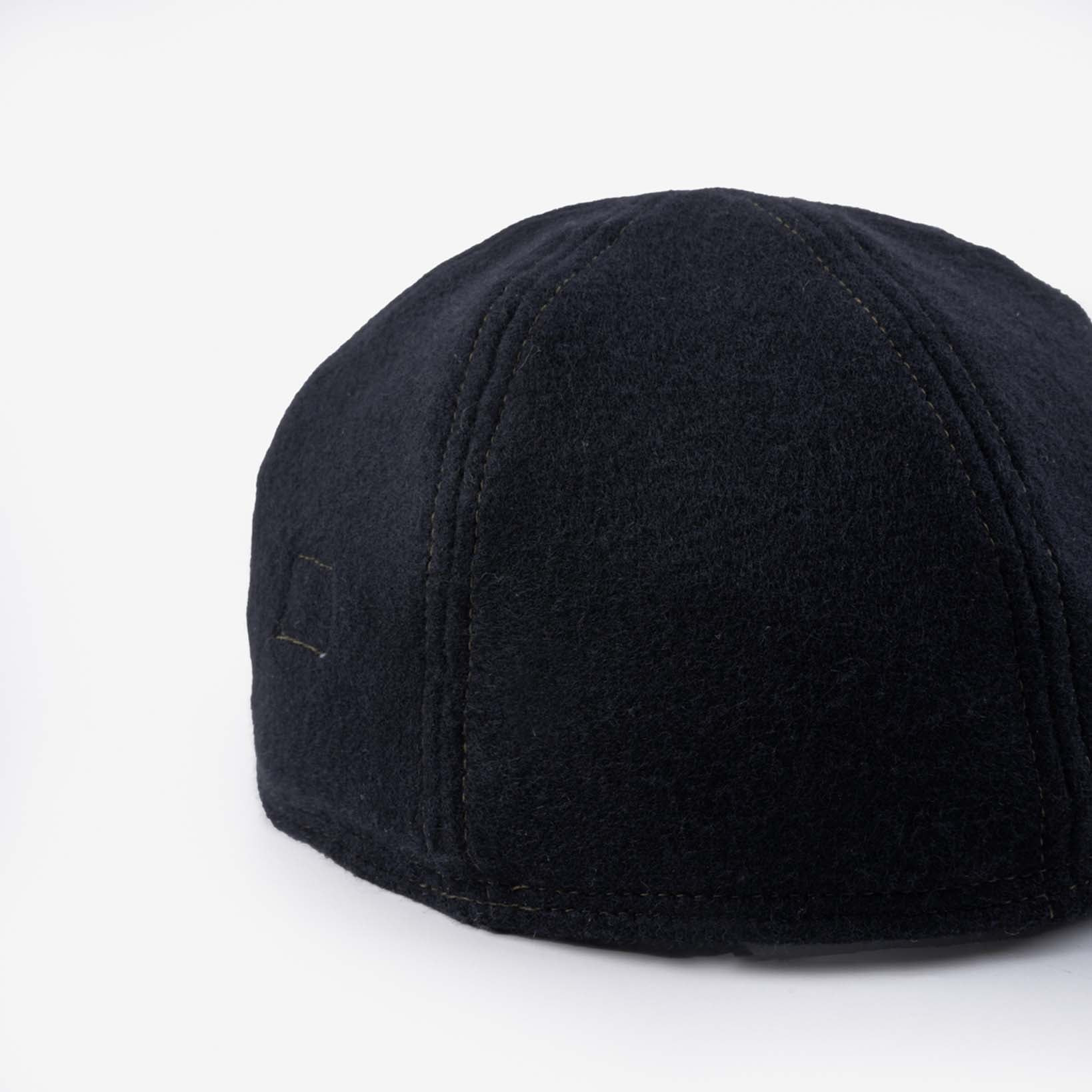 PN-0076 Papa Nui - P80 Wool Cap - Black - 4