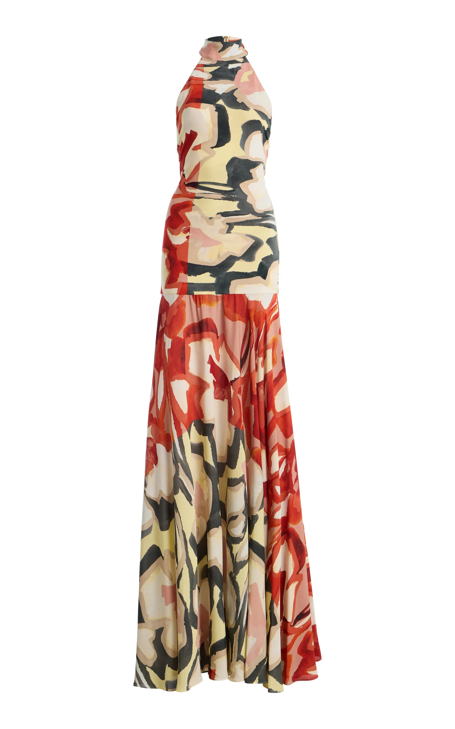 Exclusive Leonore Crepe Maxi Dress - 1