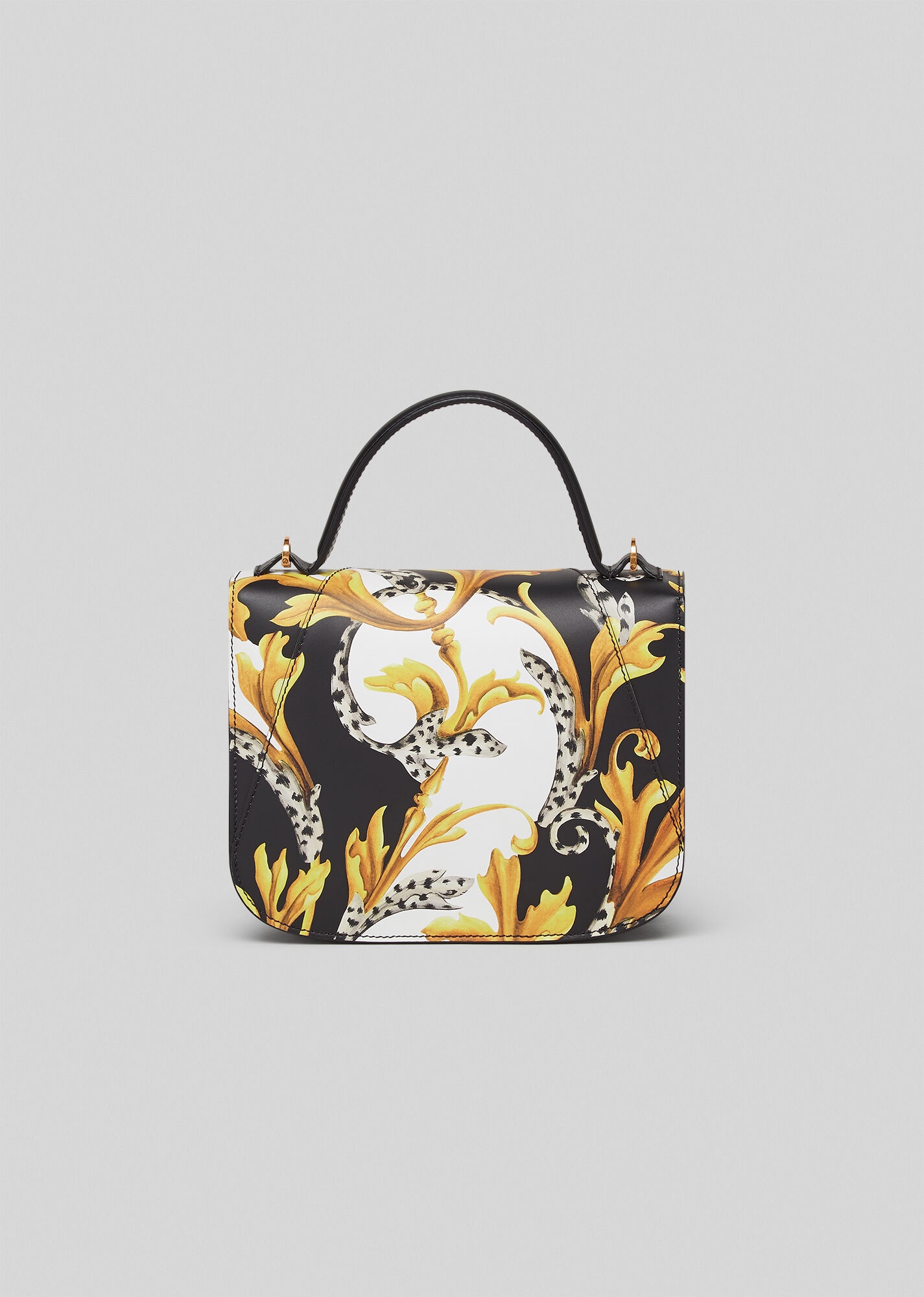 Virtus Acanthus Print Small Handbag - 3