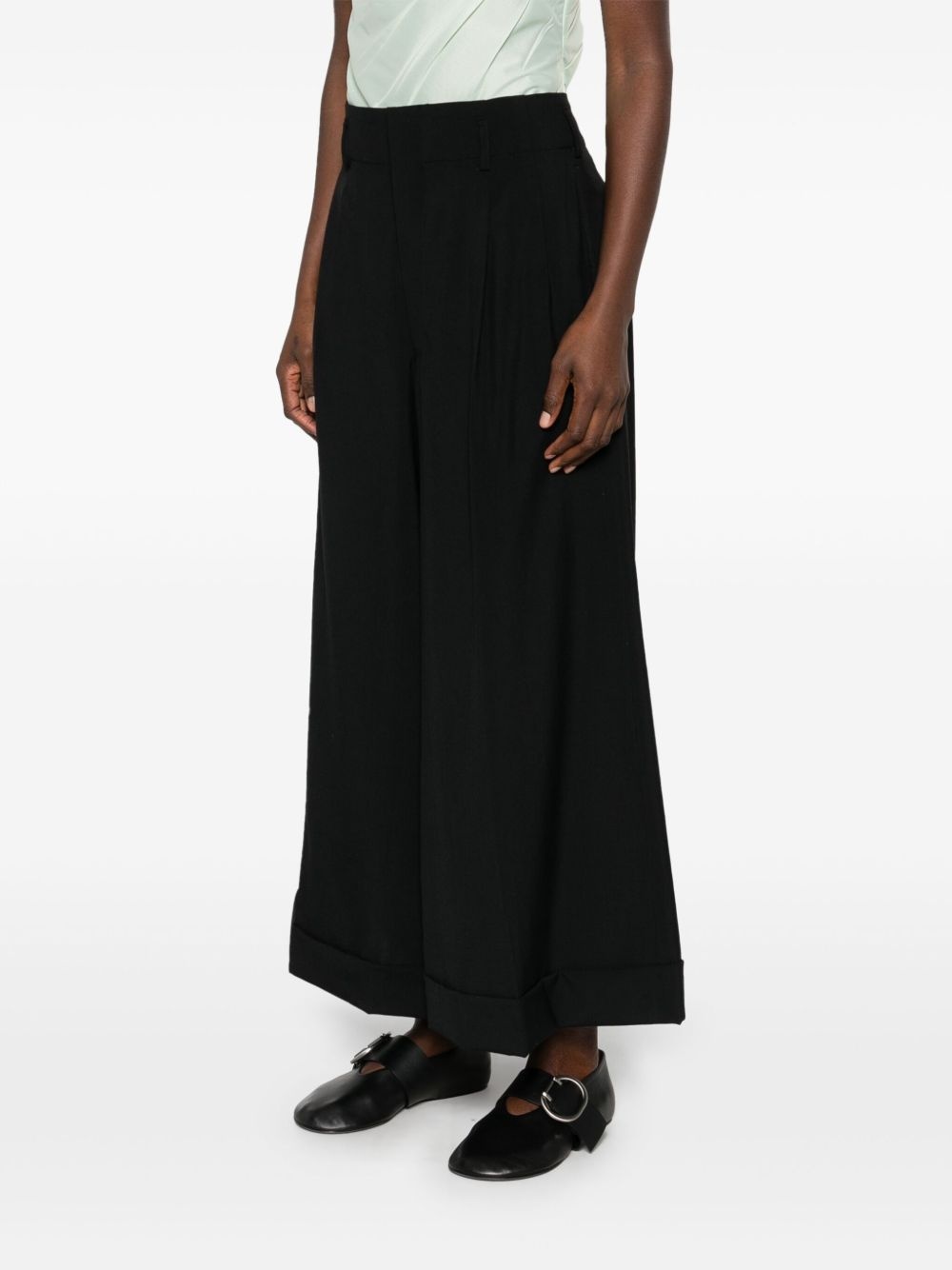 pleated trousers - 3