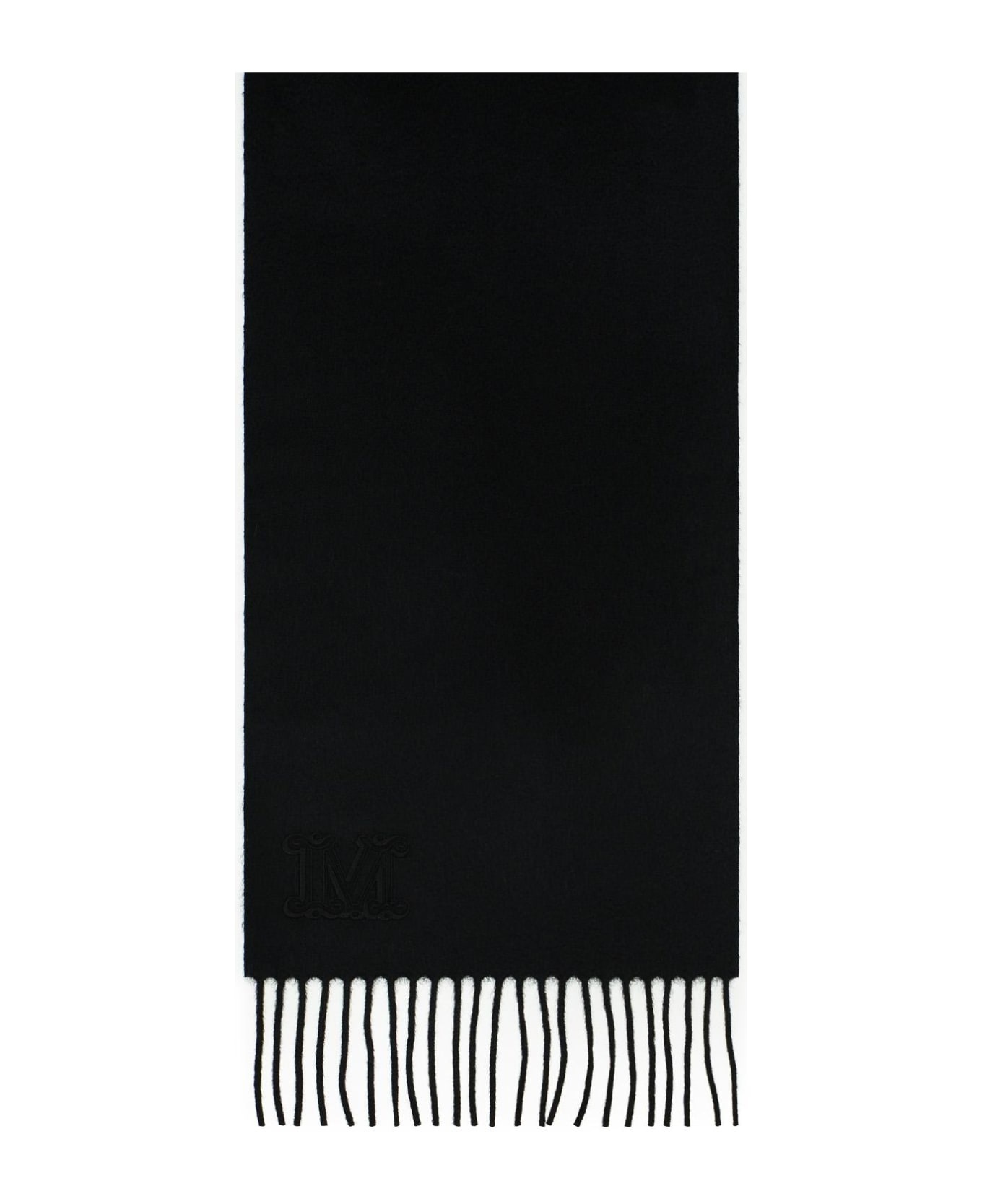 'wsdalia' Black Cashmere Scarf - 2