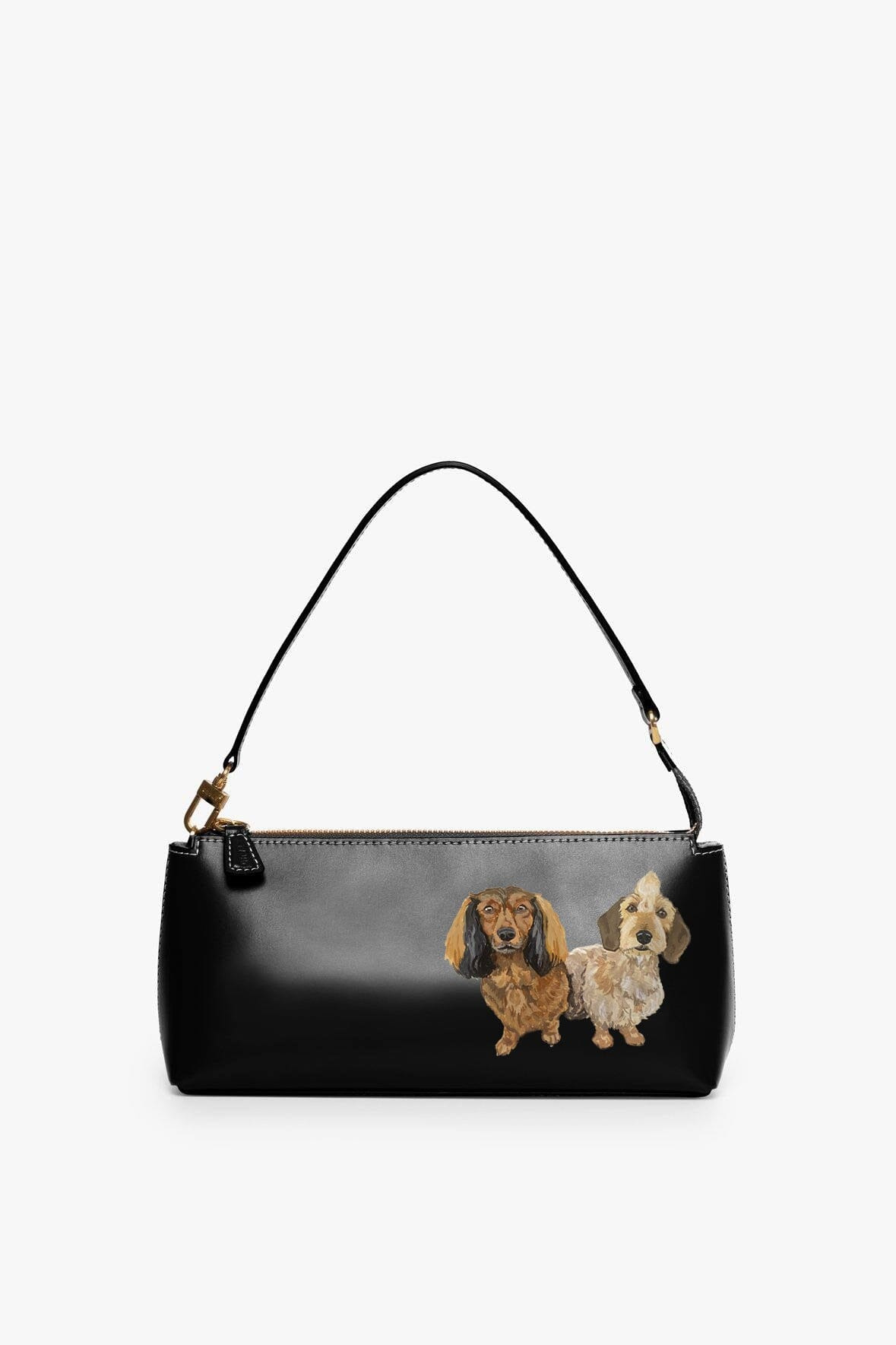 STAUD CUSTOM KAIA SHOULDER BAG | BLACK - 2