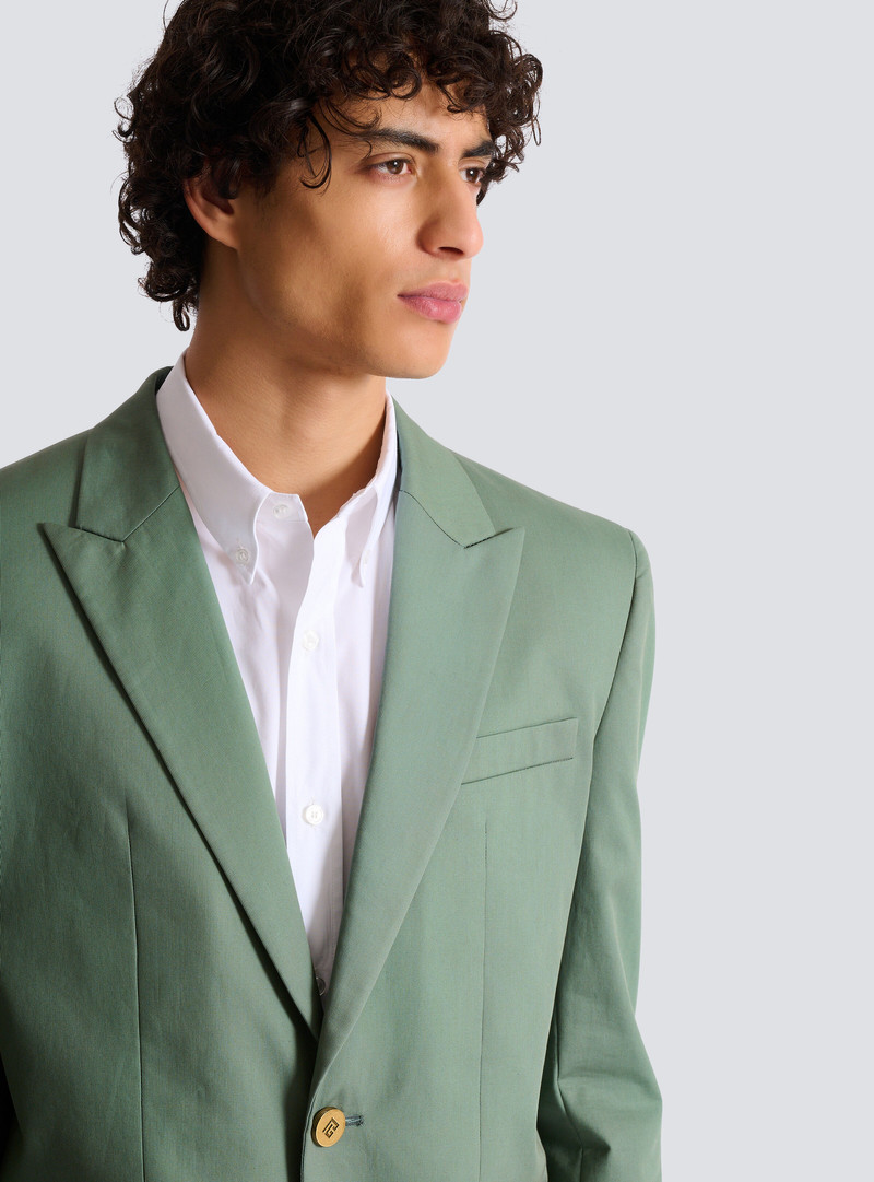Cotton twill 2-button jacket 7
