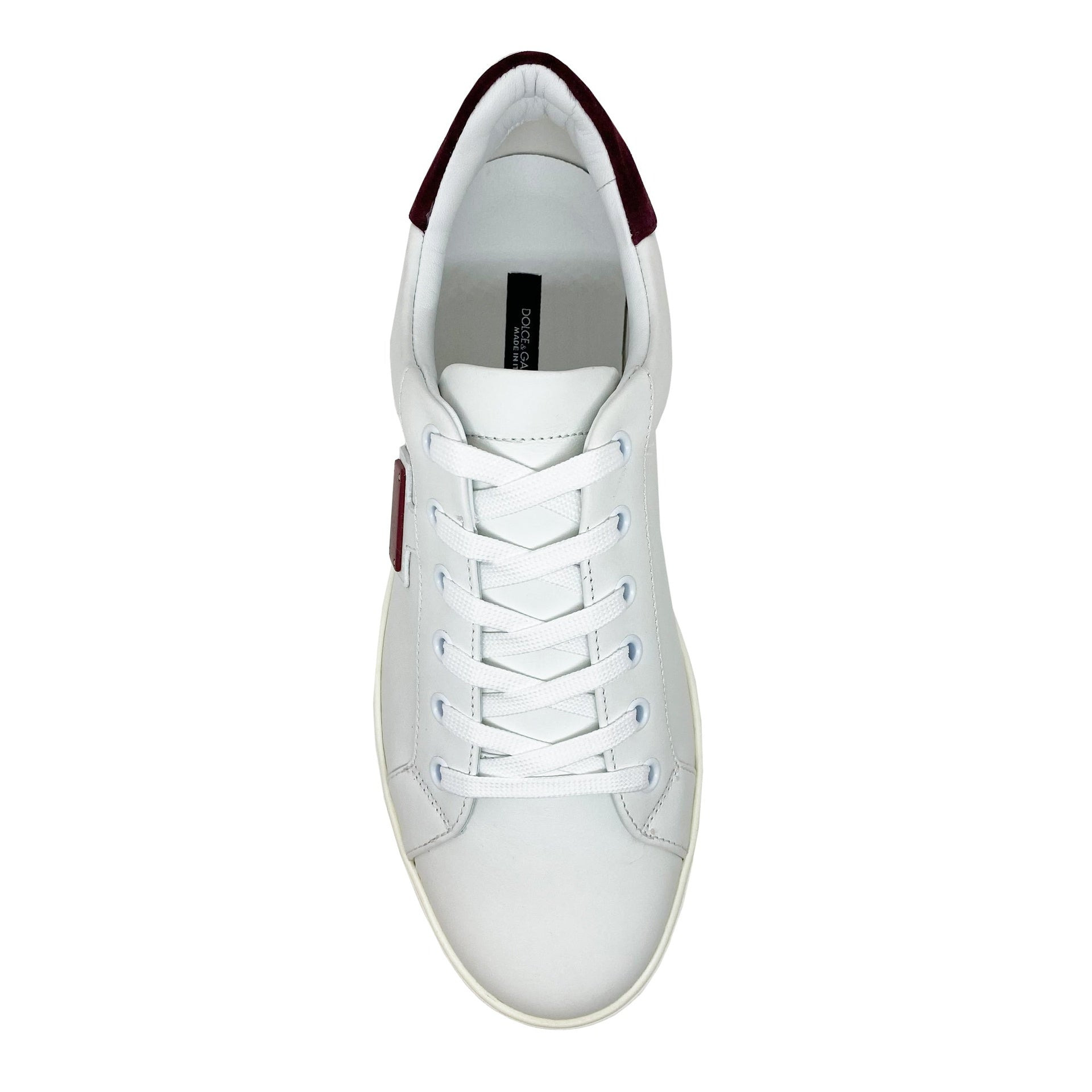 Dolce & Gabbana Logo Leather Sneakers Men - 4