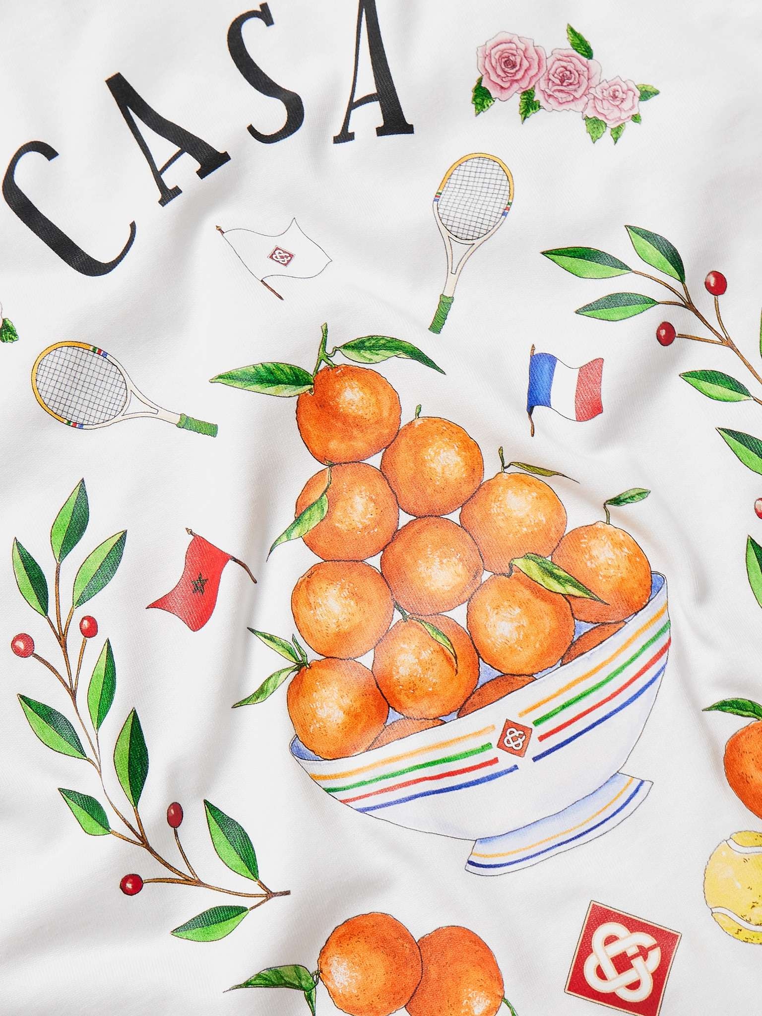 Casa Way Logo-Print Organic Cotton-Jersey T-Shirt - 3