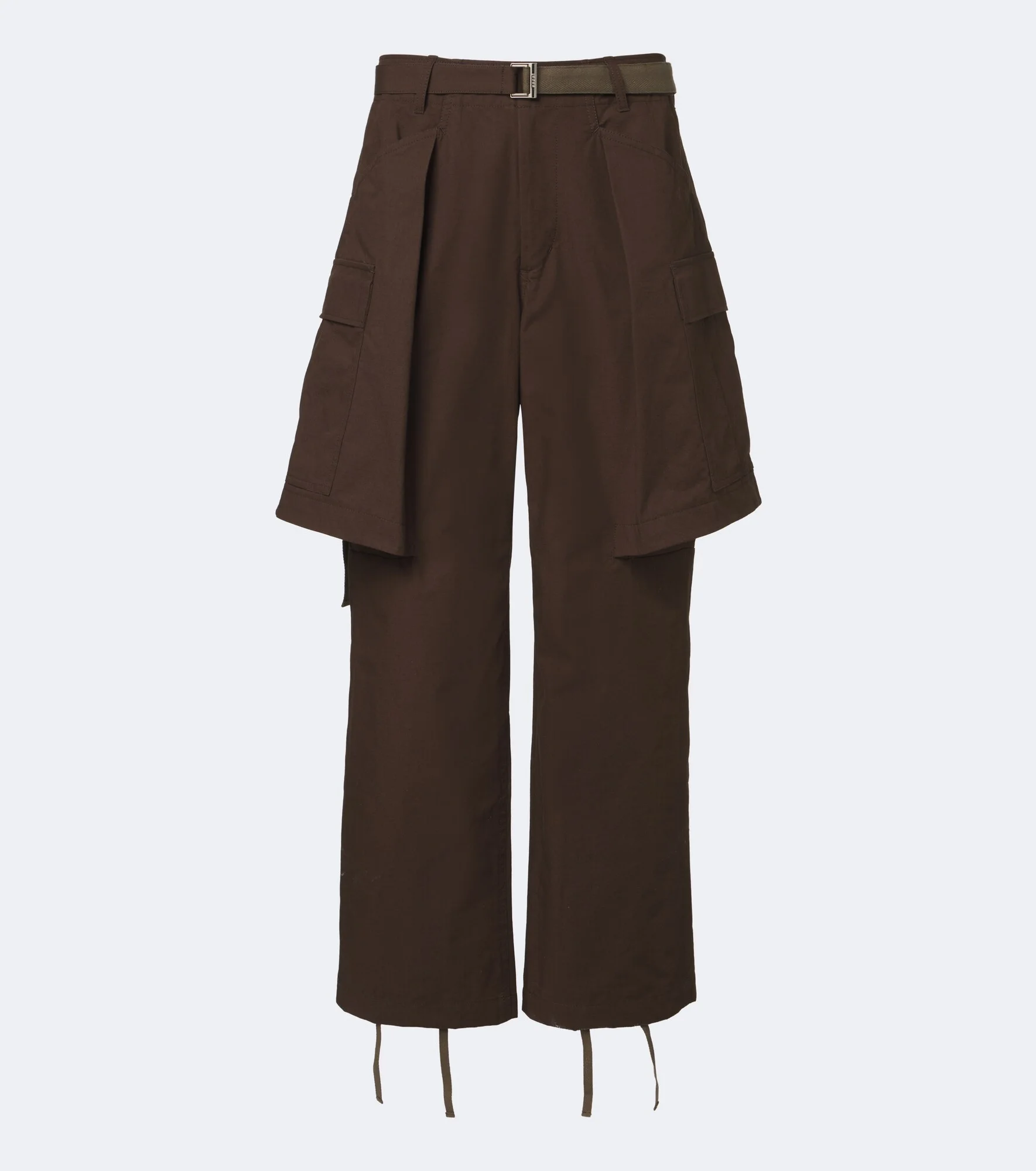 Cotton-blend ripstop cargo pants - 1