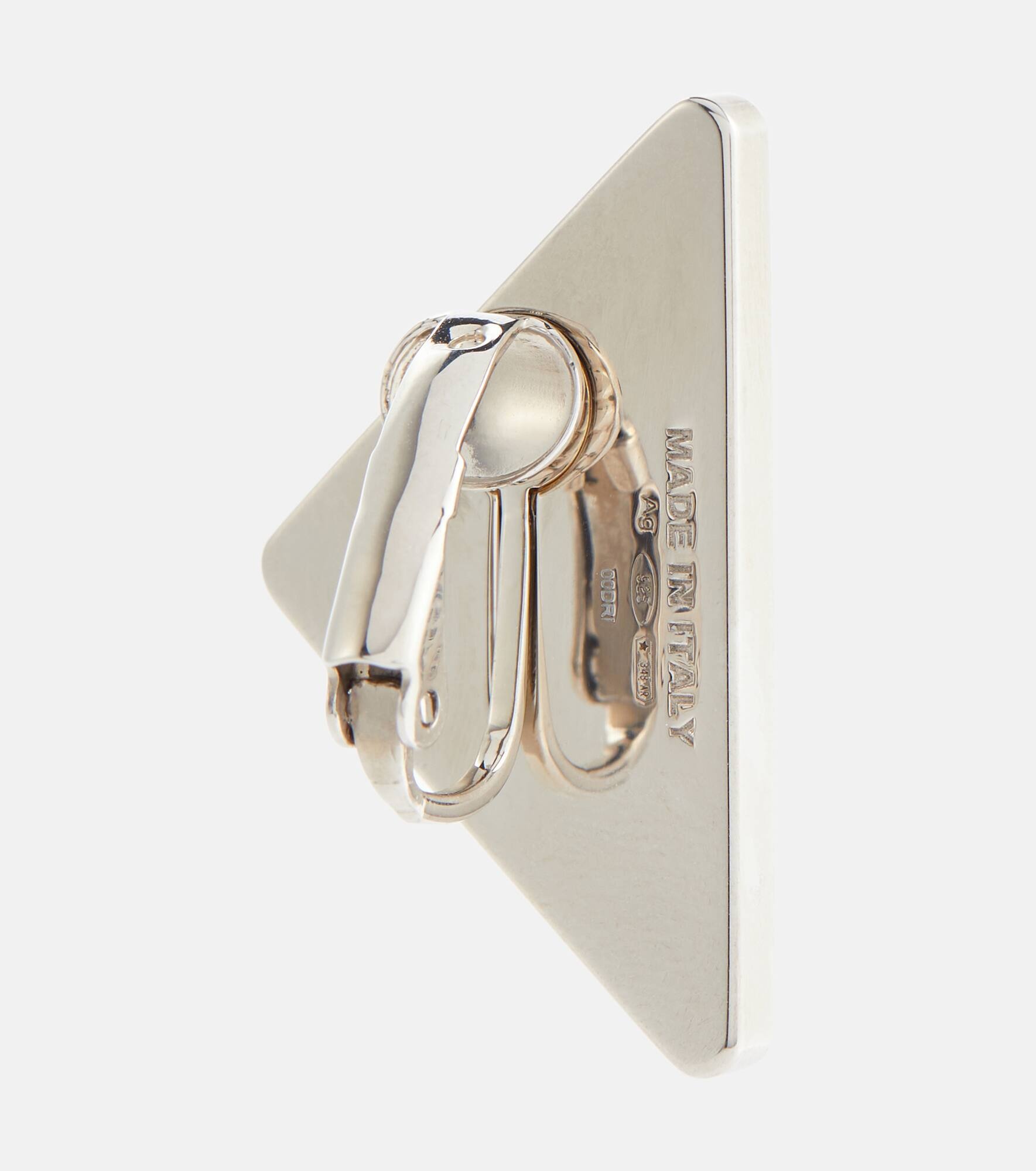 Logo clip-on single earring - 5