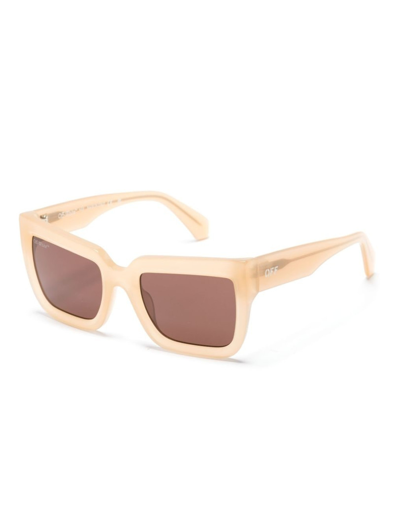 Off-White square-frame tinted sunglasses outlook