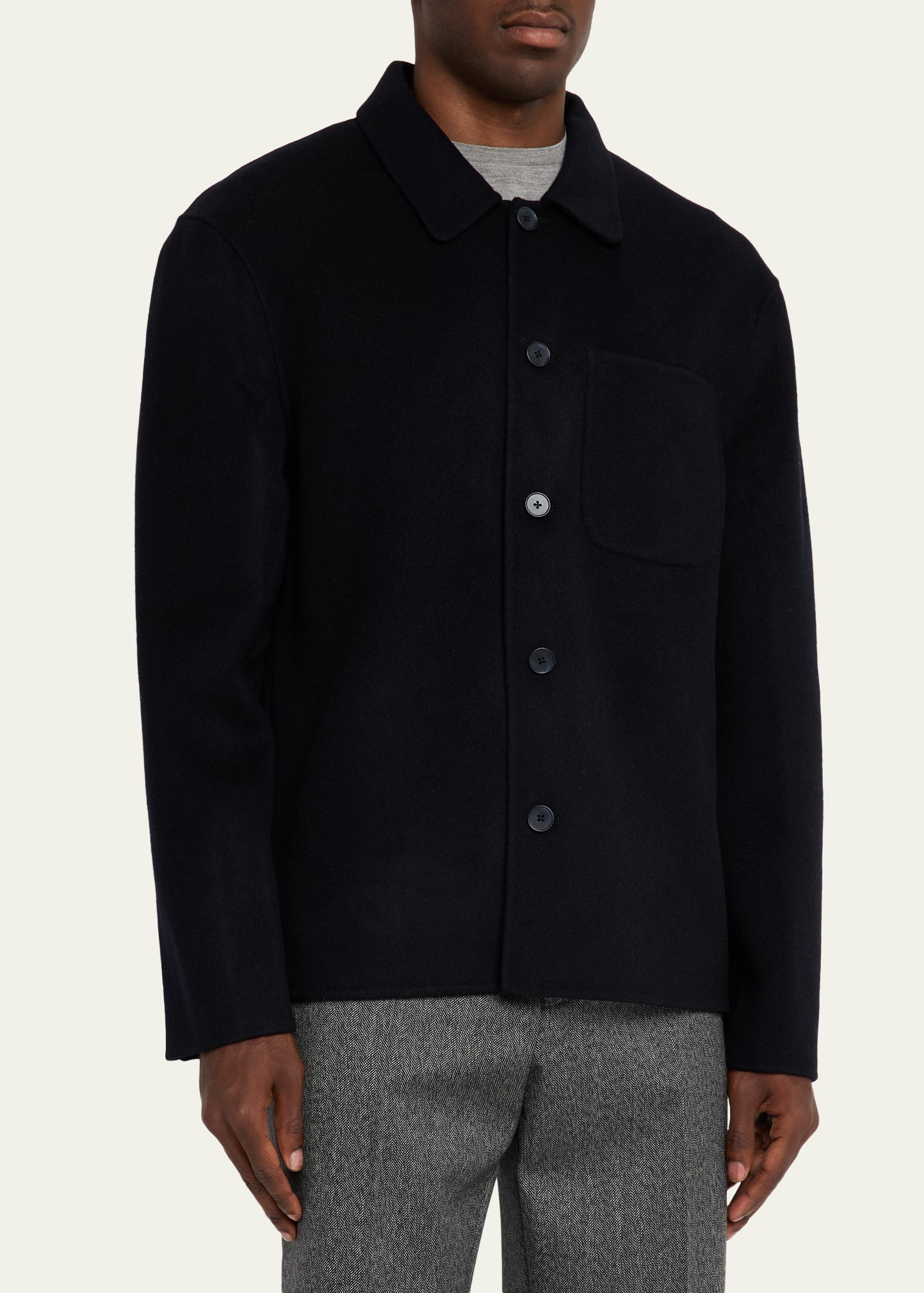 Men's Hamilton Double Wool Overshirt - 4