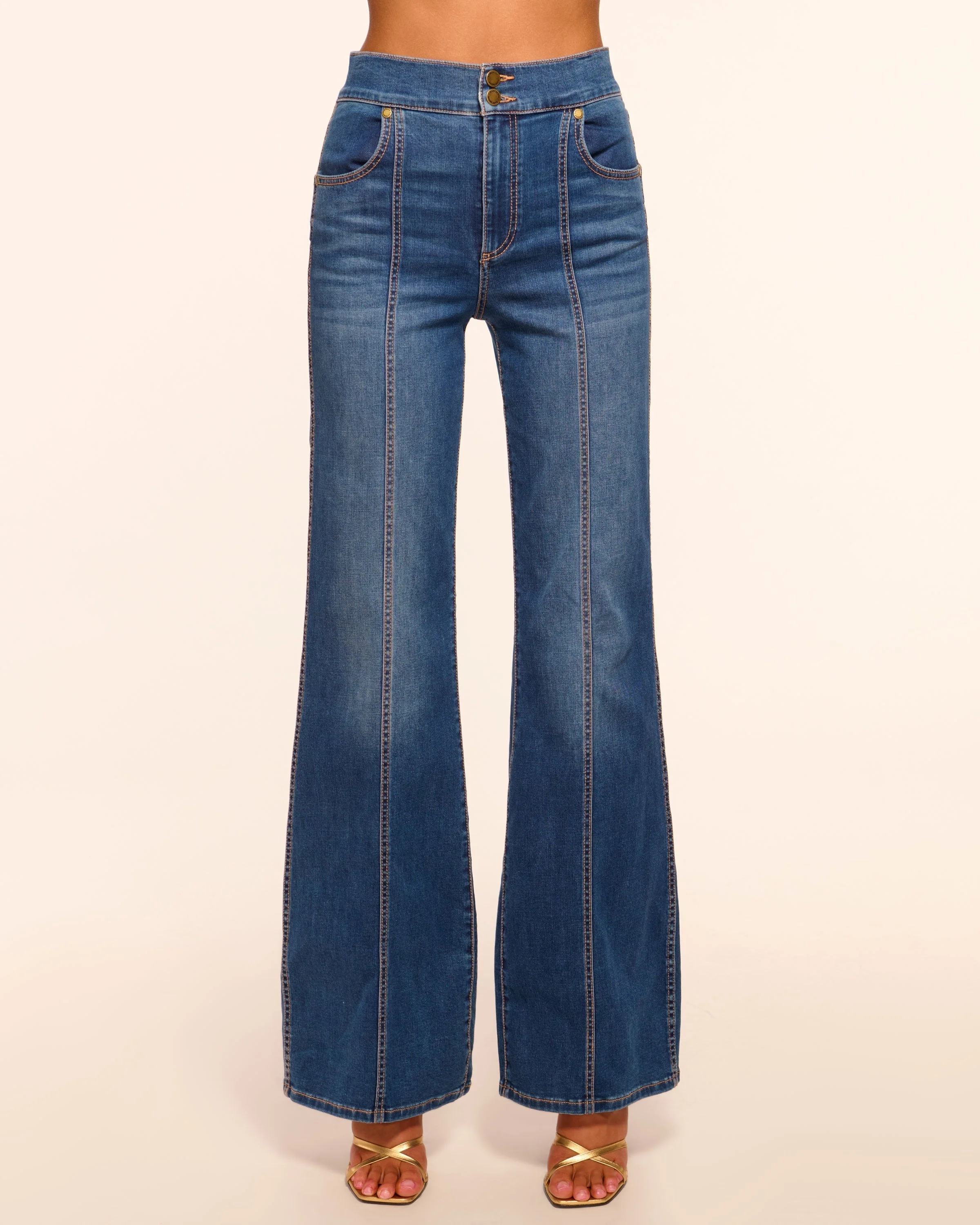 Tina High-Rise Wide Leg Jean | MEDIUM WASH - 1