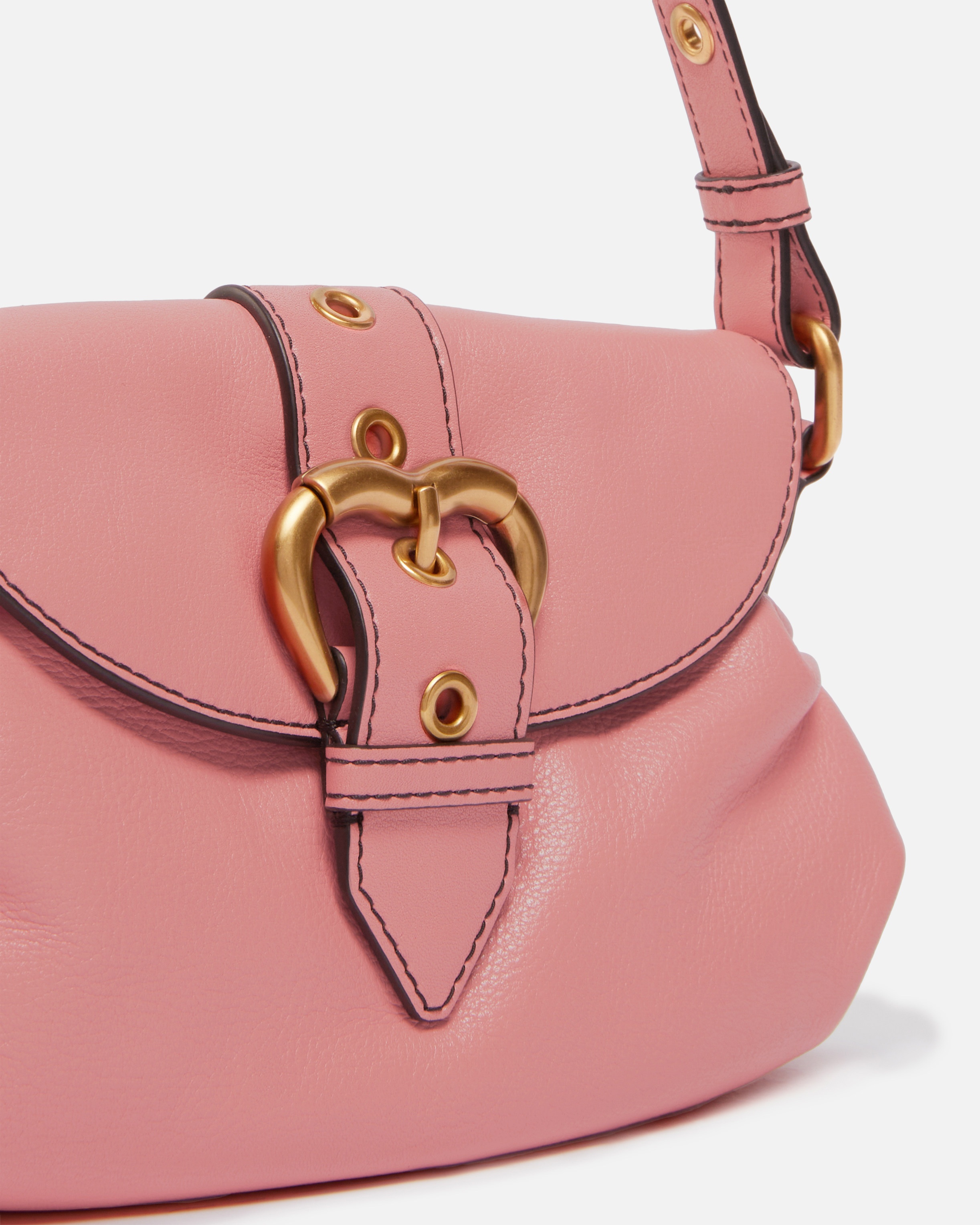 JOLENE SMALL SHOULDER BAG WITH METAL STRAP - 3