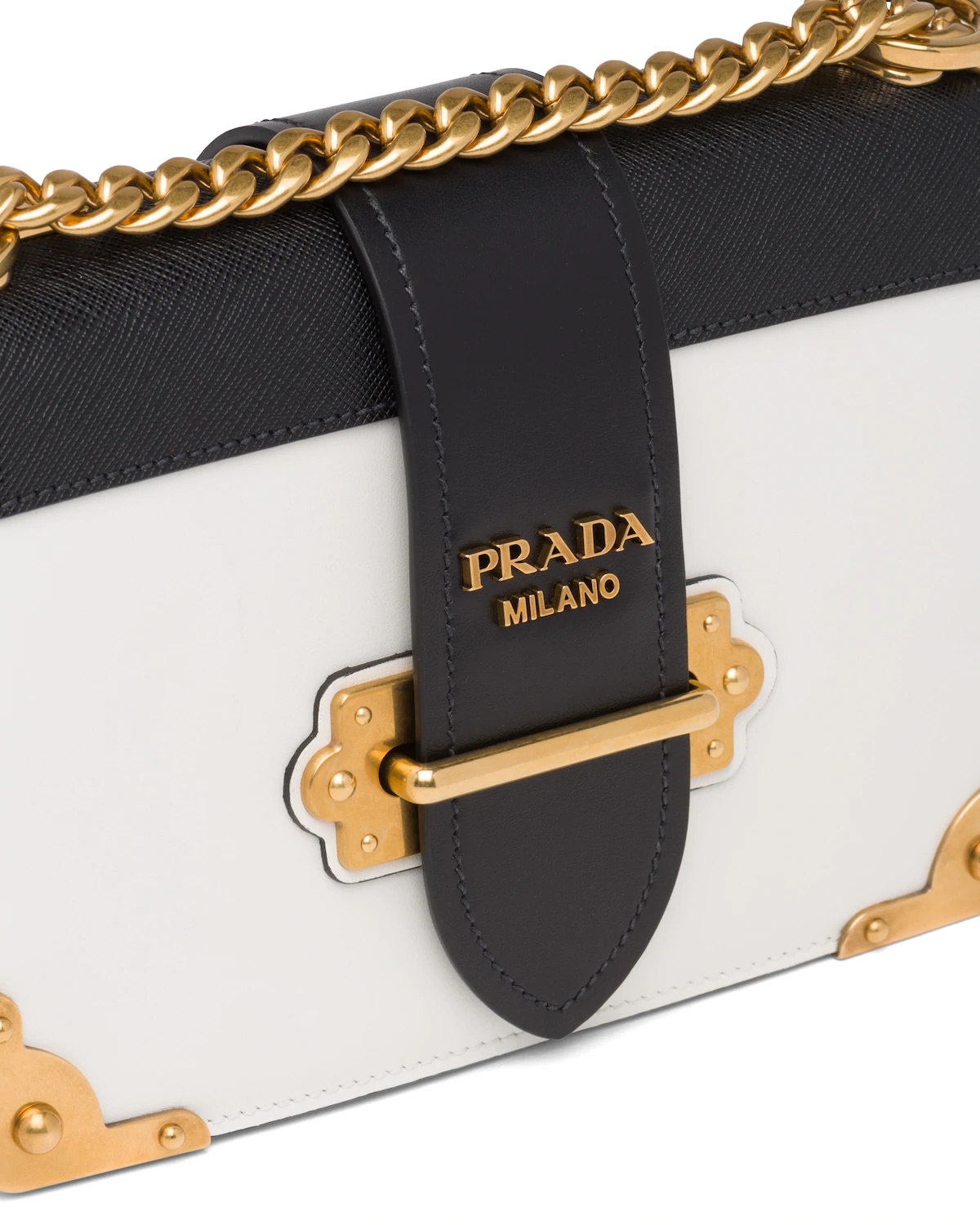 Leather Prada Cahier Shoulder Bag - 6