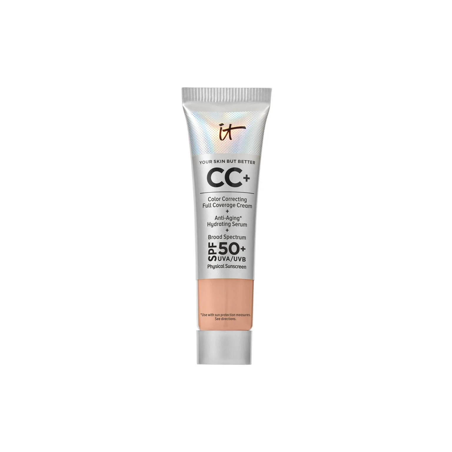 CC+ Cream Full-Coverage Foundation with SPF 50+ Travel Size - 1