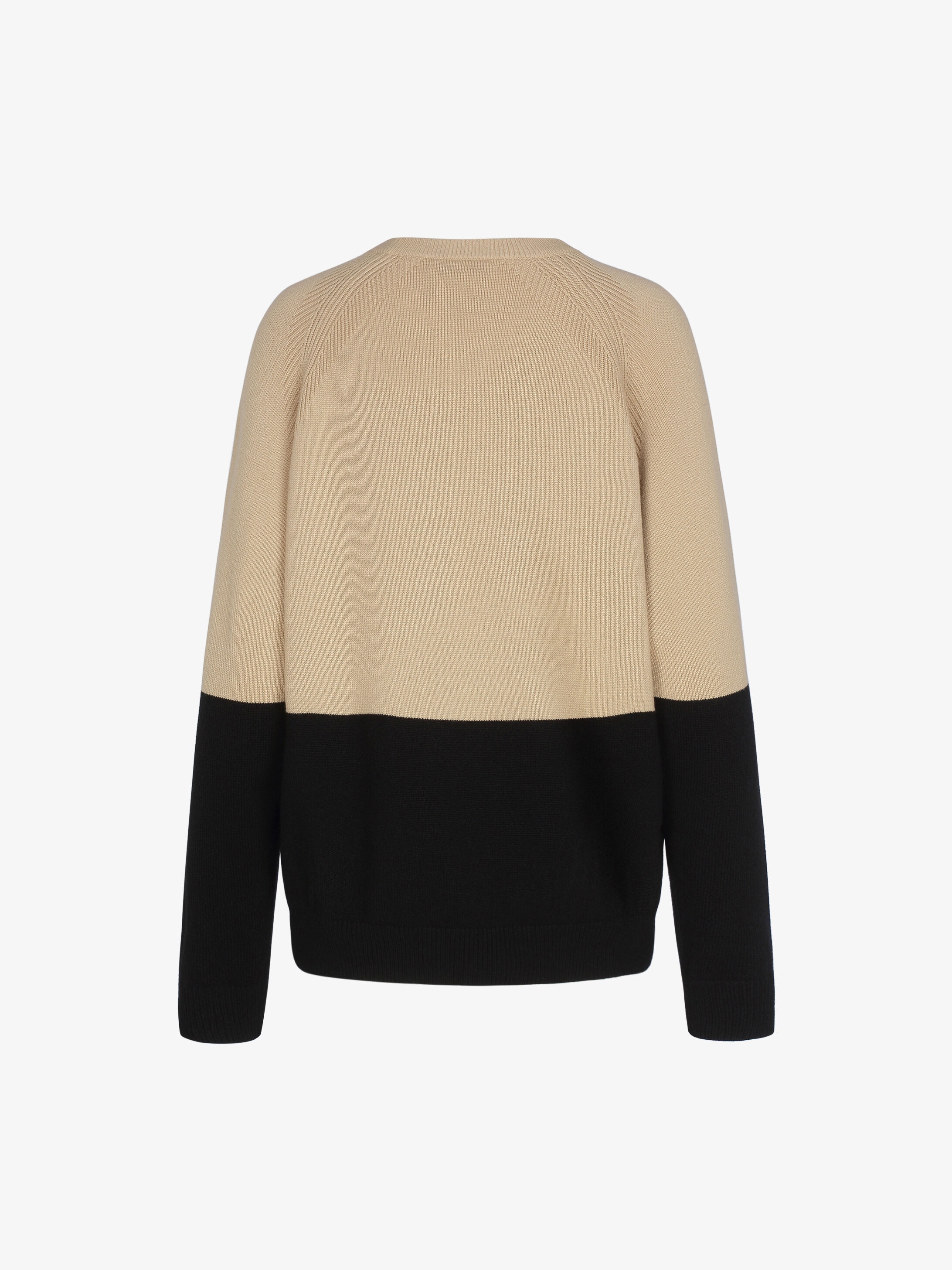 Two tone sweater in cashmere with 4G emblem - 5