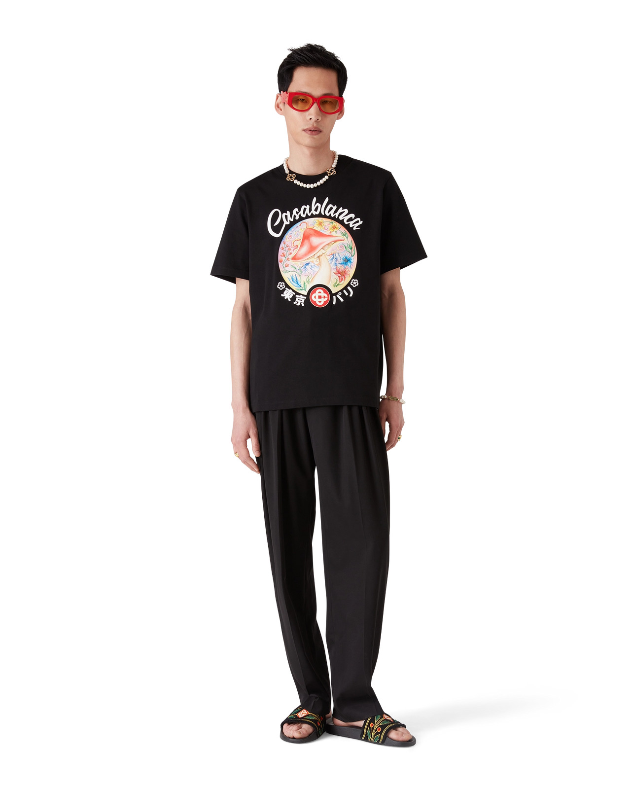 Mushroom Emblem T-Shirt | Casablanca Paris - 2