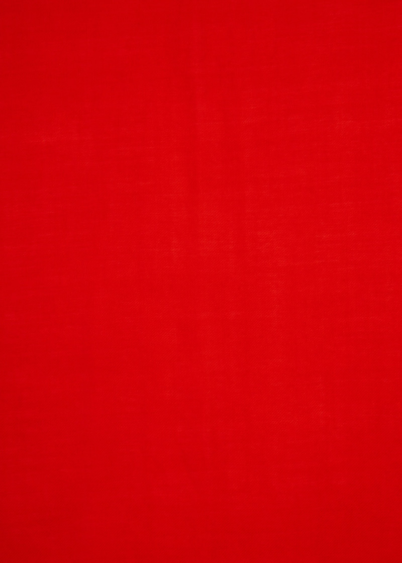 Red Wool 'Year Of The Dragon' Scarf 5