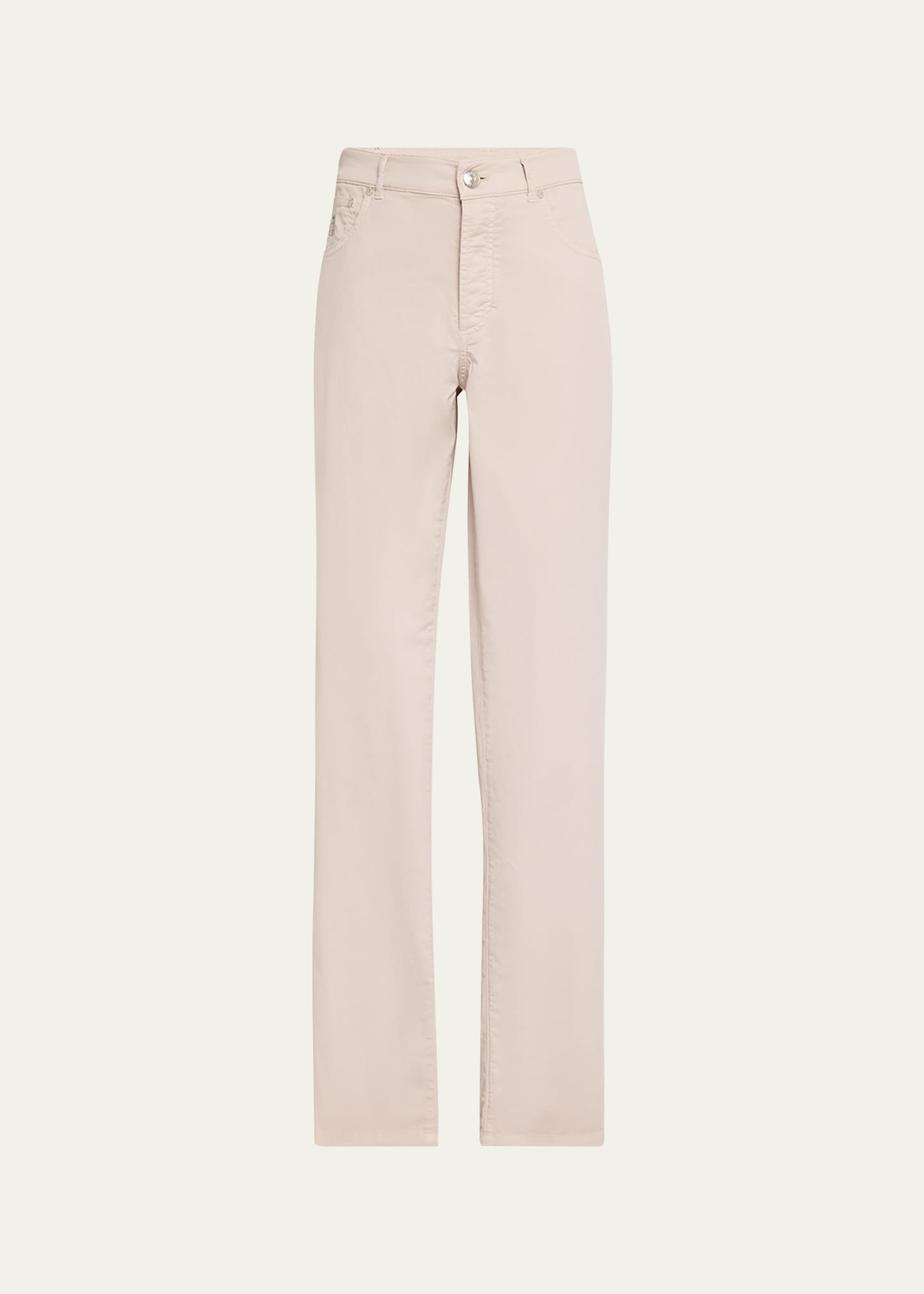 Men's Slim Five-Pocket Pants - 1
