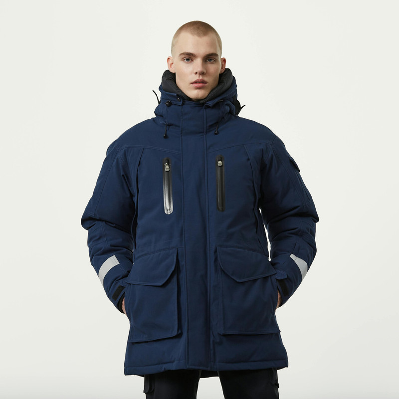 Jökla Arctic professional down parka with hood trim 3