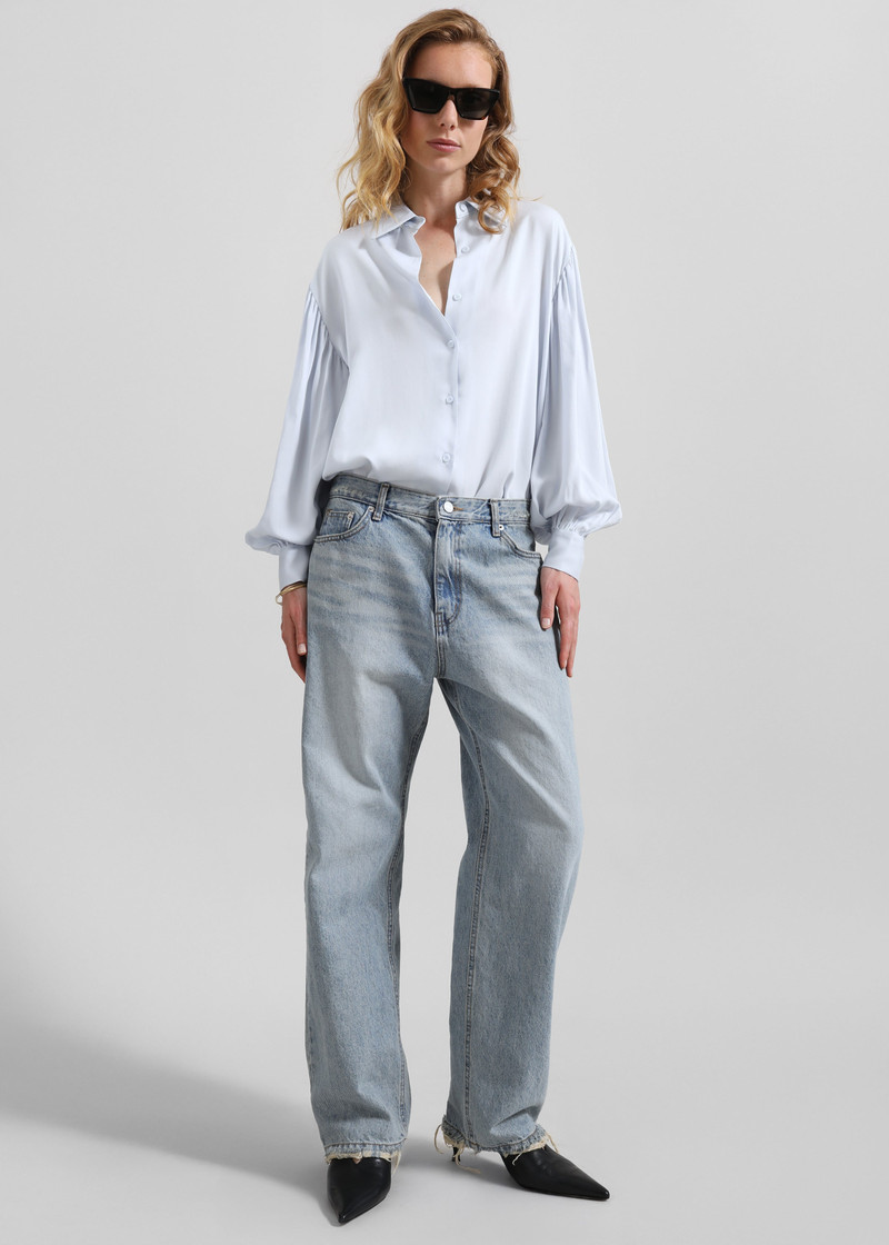 Tarmi Straight Leg Jeans - Light Wash 4