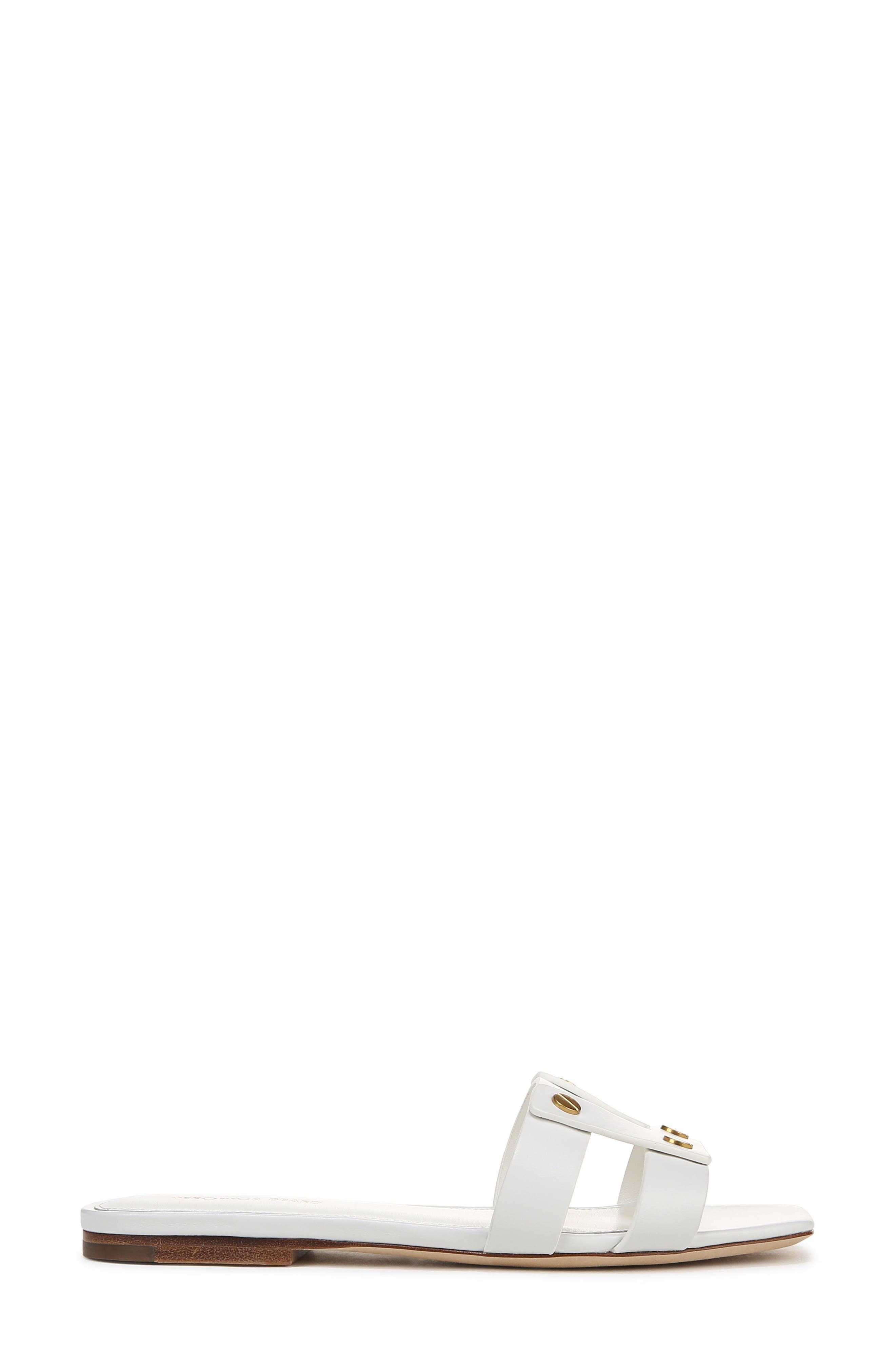Veronica Beard Via Slide Sandal in Coconut at Nordstrom - 3