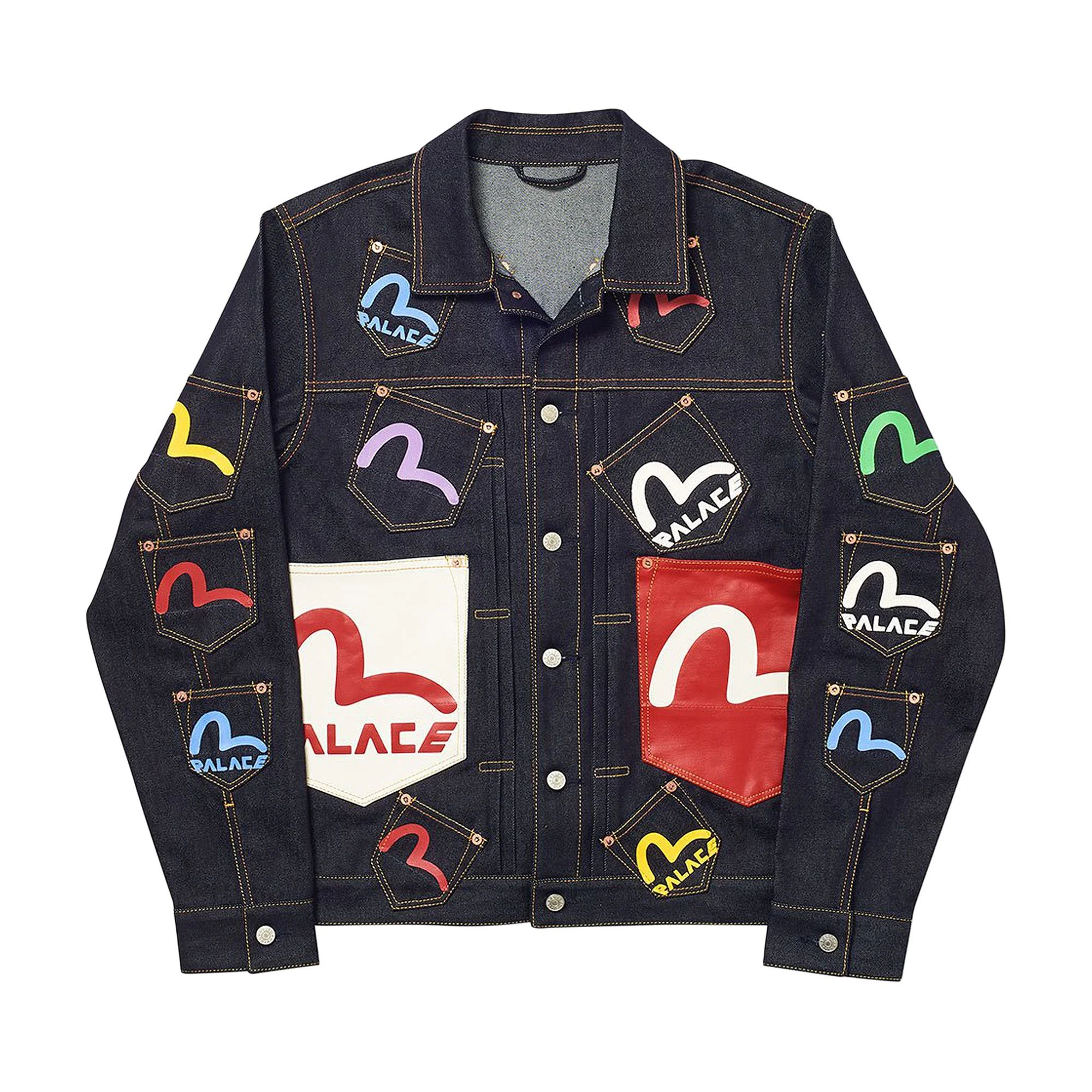 Palace x Evisu Multi Pocket Jacket 'Ingido' - 1
