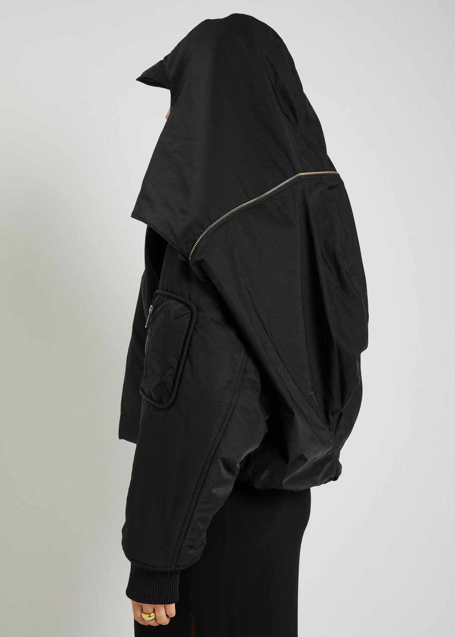 Jean Paul Gaultier Padded Hooded Shell Bomber Jacket - 6