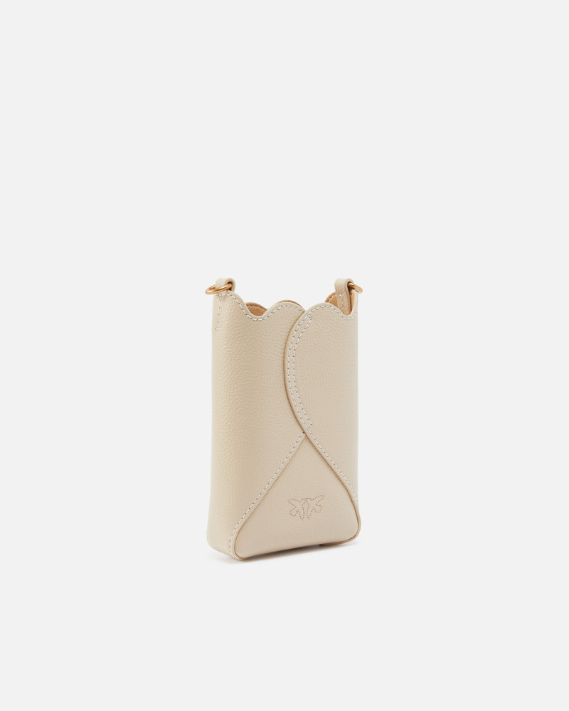 PINKO LEATHER CROSSBODY SMARTPHONE CASE outlook