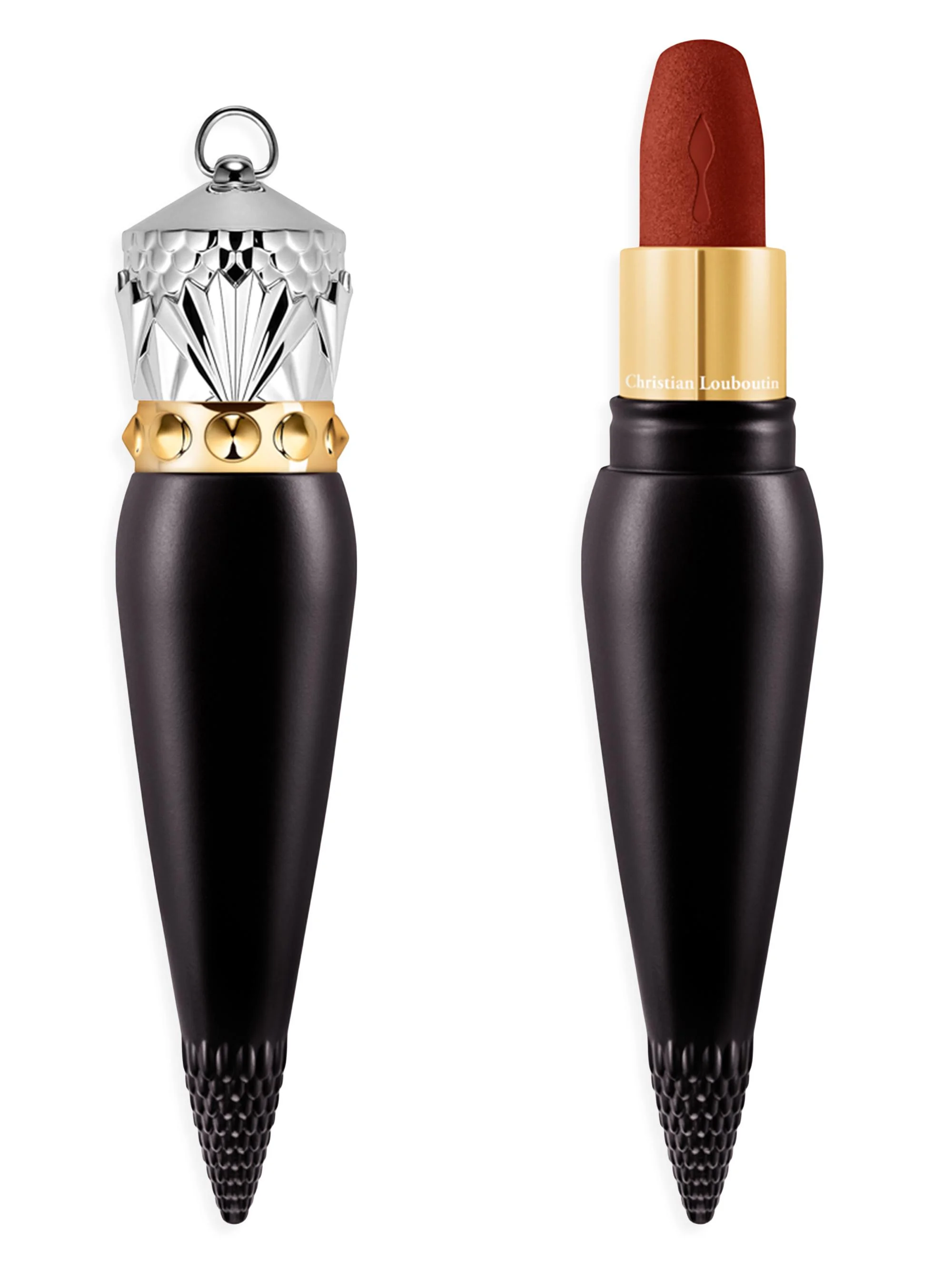 Women's Rouge Louboutin Velvet Matte Lipstick - Burning Babe 415M - 1