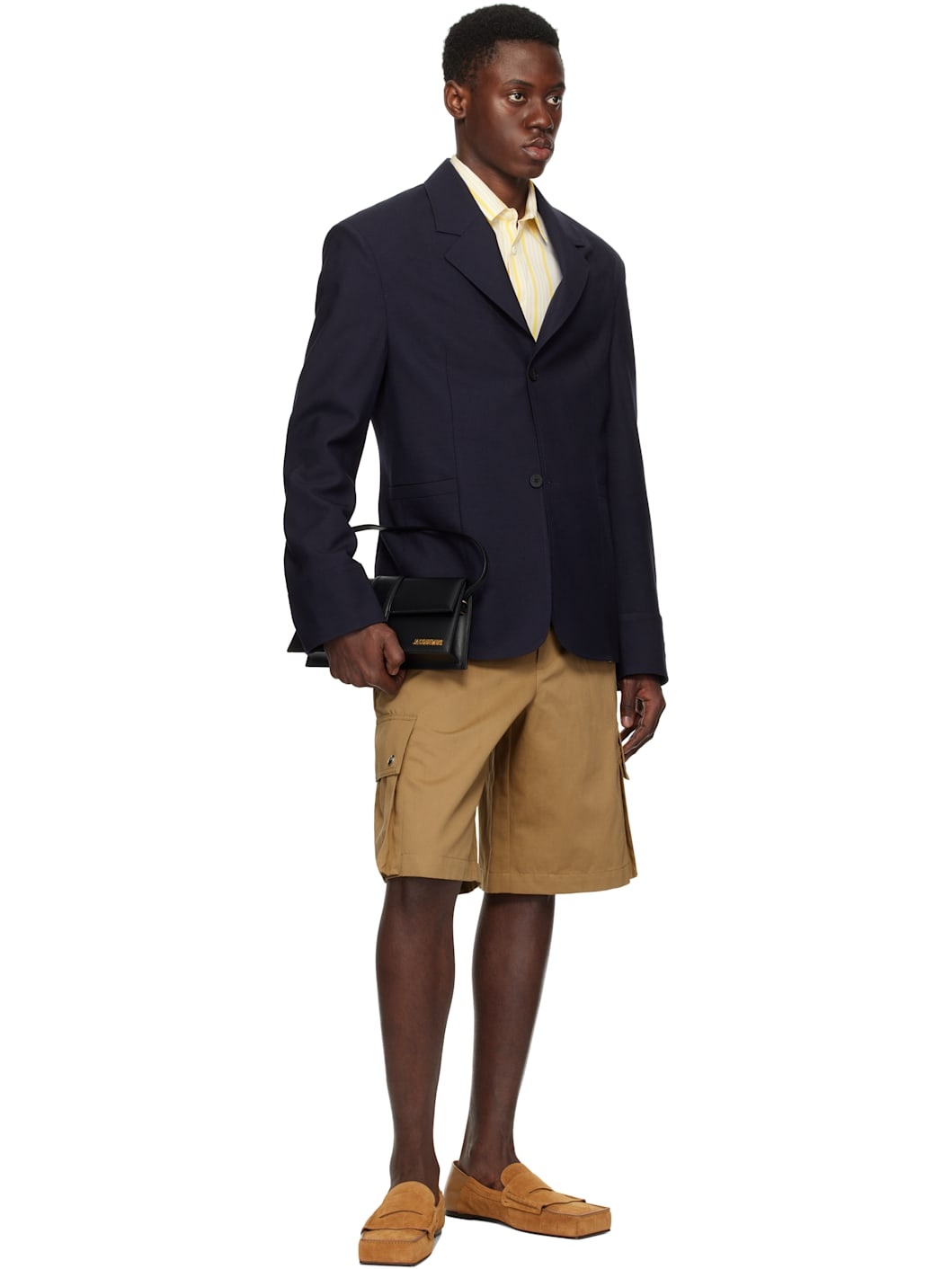 Tan La Croisière 'The cargo bermuda' Shorts - 4