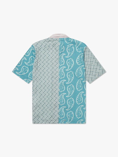 Rhude MULTI PAISLEY BUTTON DOWN outlook