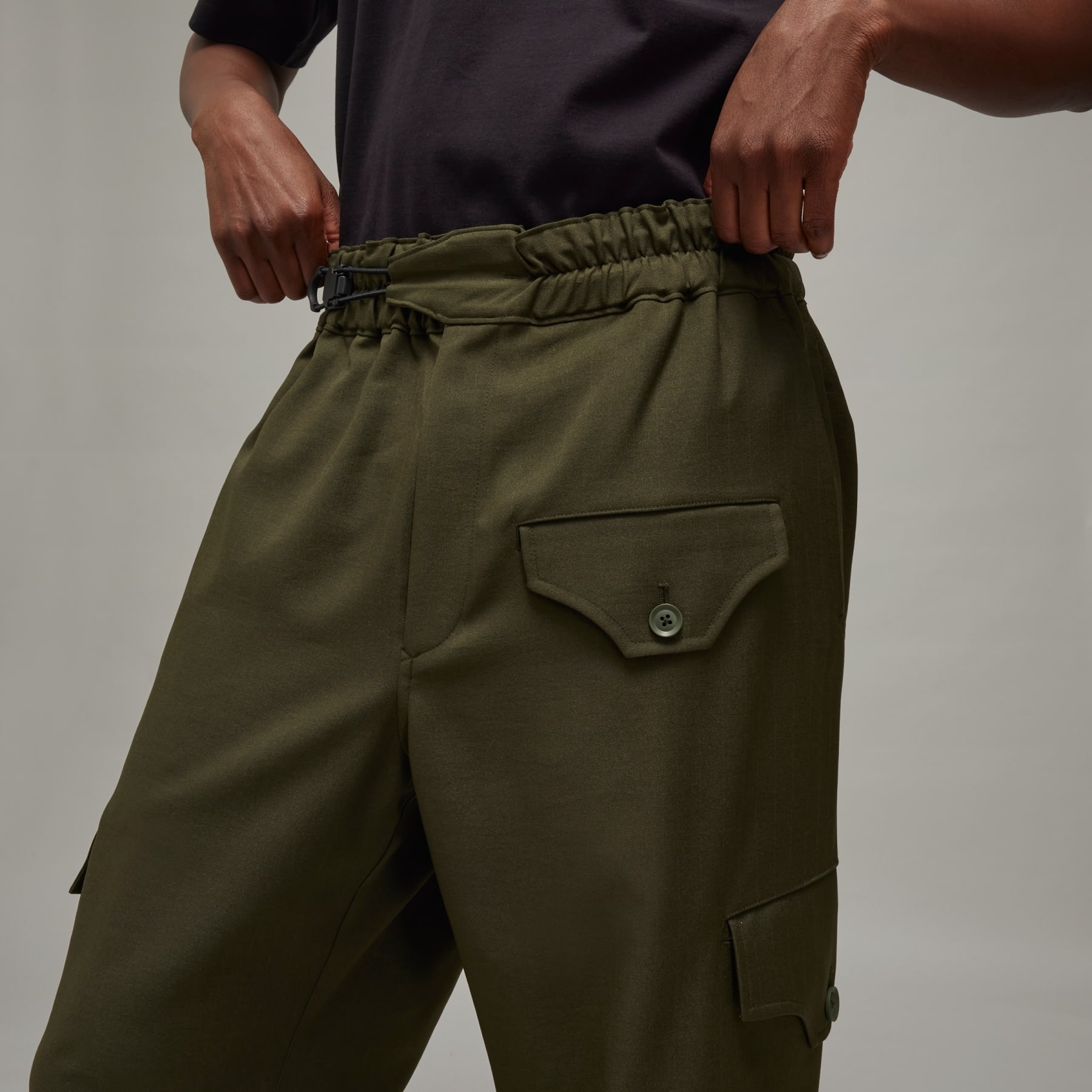 Y-3 Sport Uniform Straight Leg Pants - 6
