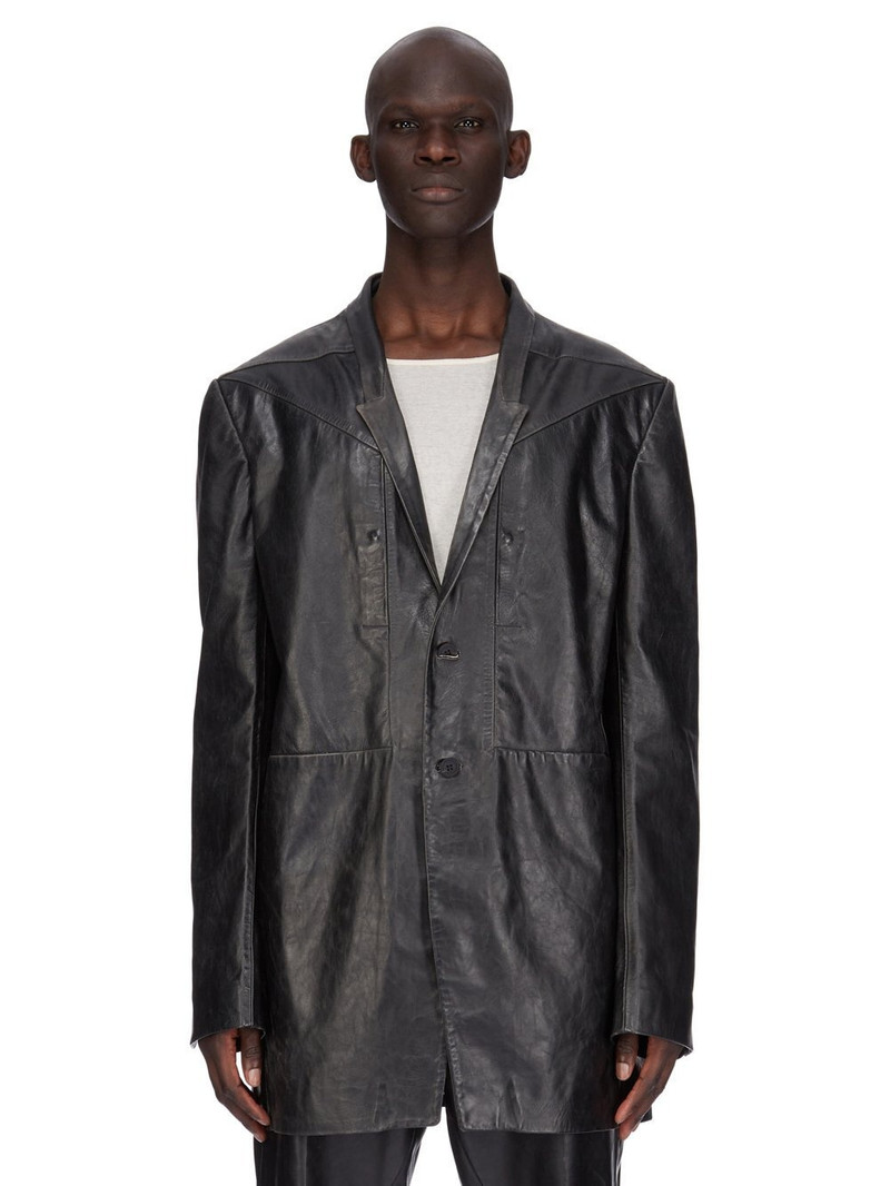 Leather Blazer 1