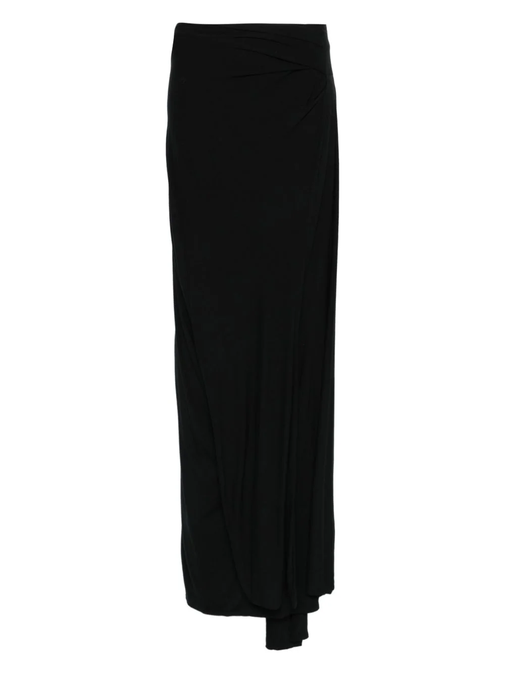 asymmetric maxi skirt - 1