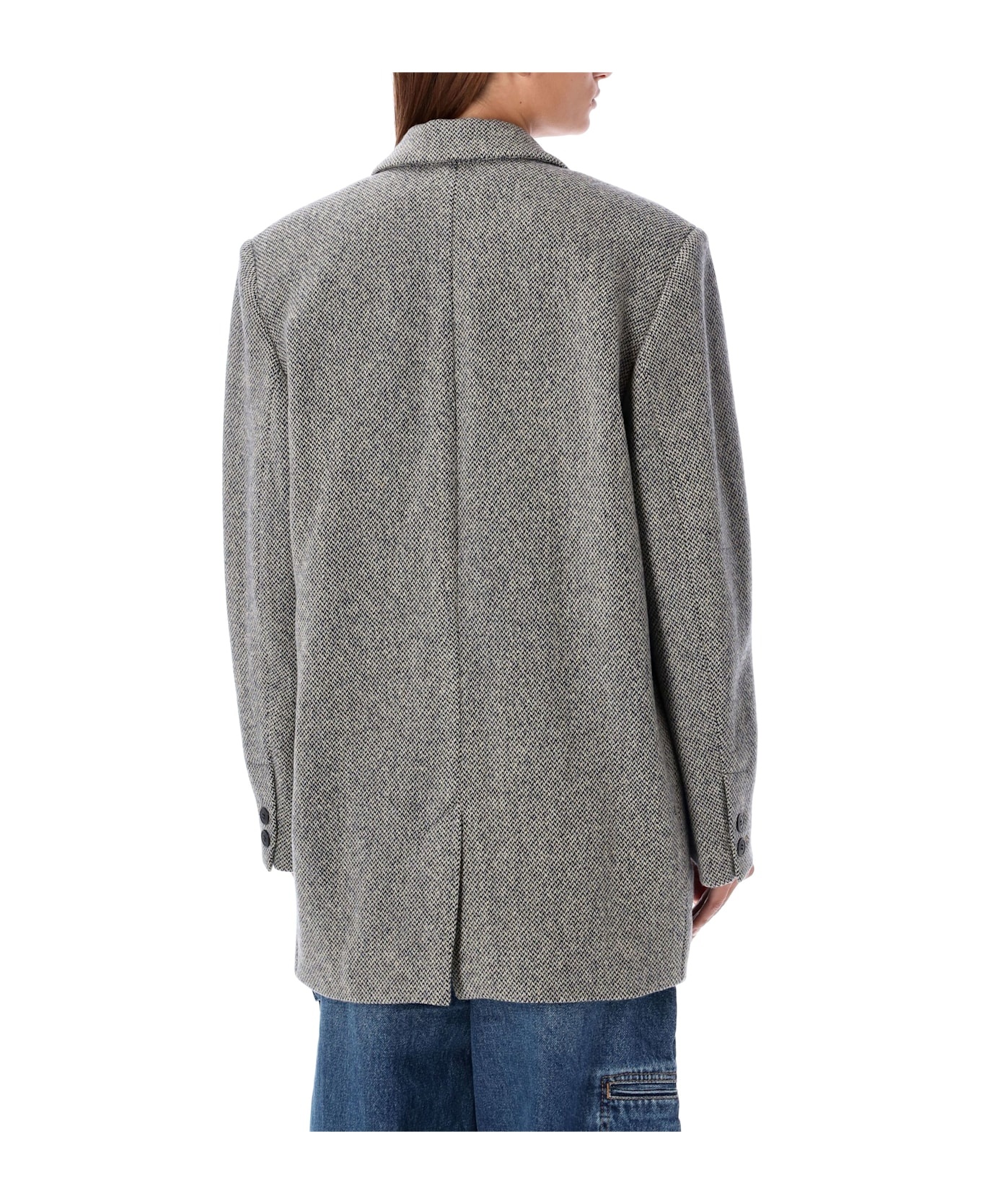 Embroidered Wool Blend Cikaito Blazer - 2