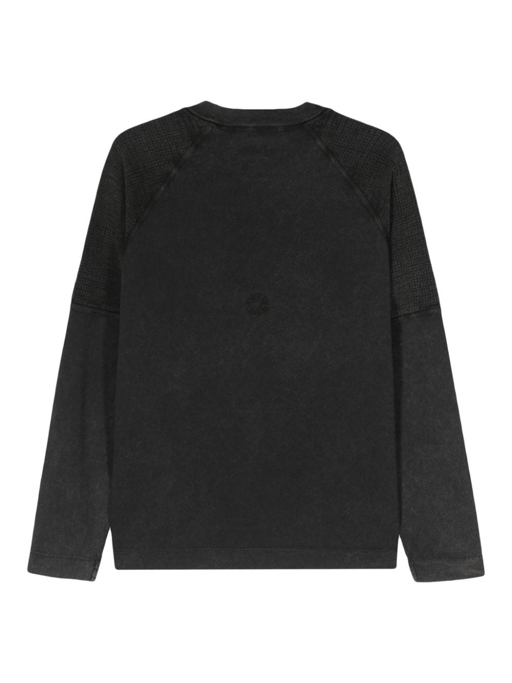 panelled cotton sweatshirt - 2