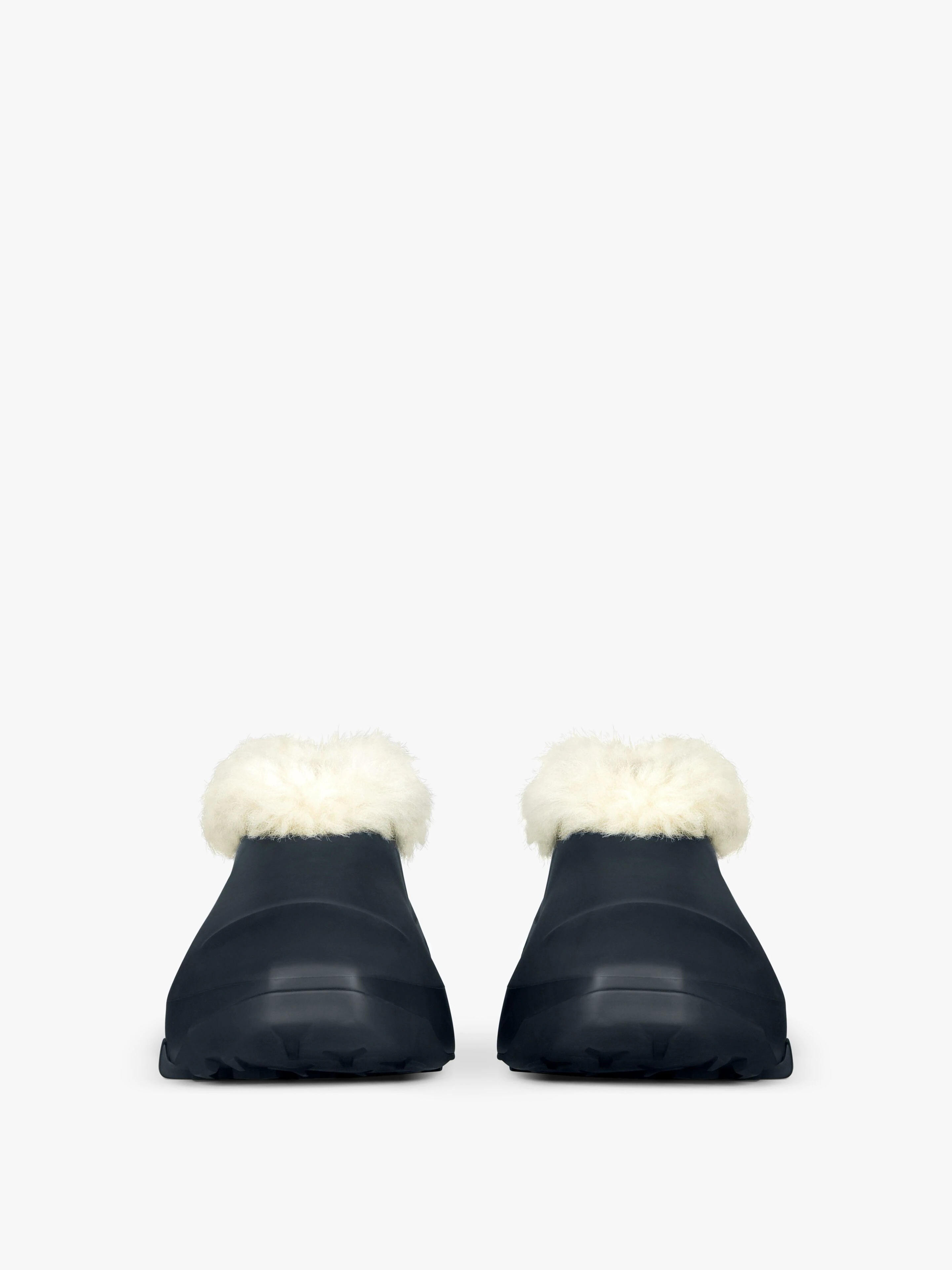 MONUMENTAL MALLOW SHOES IN RUBBER AND SHEARLING - 2