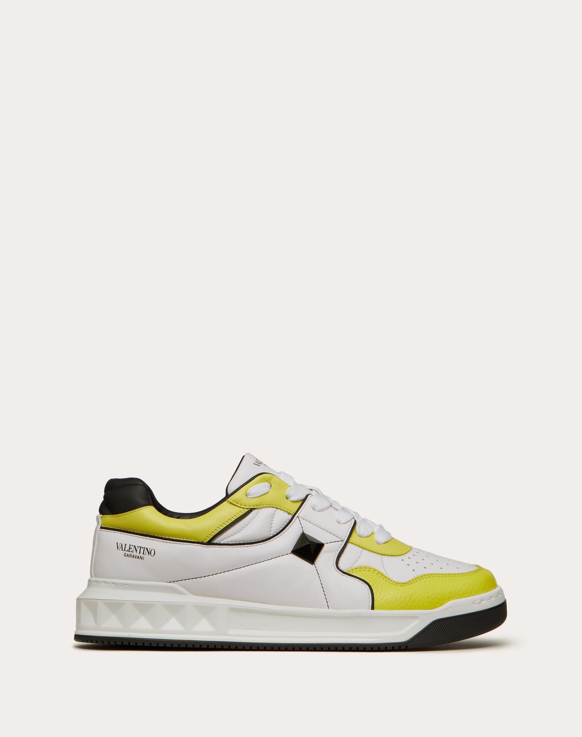 ONE STUD LOW-TOP NAPPA SNEAKER - 1