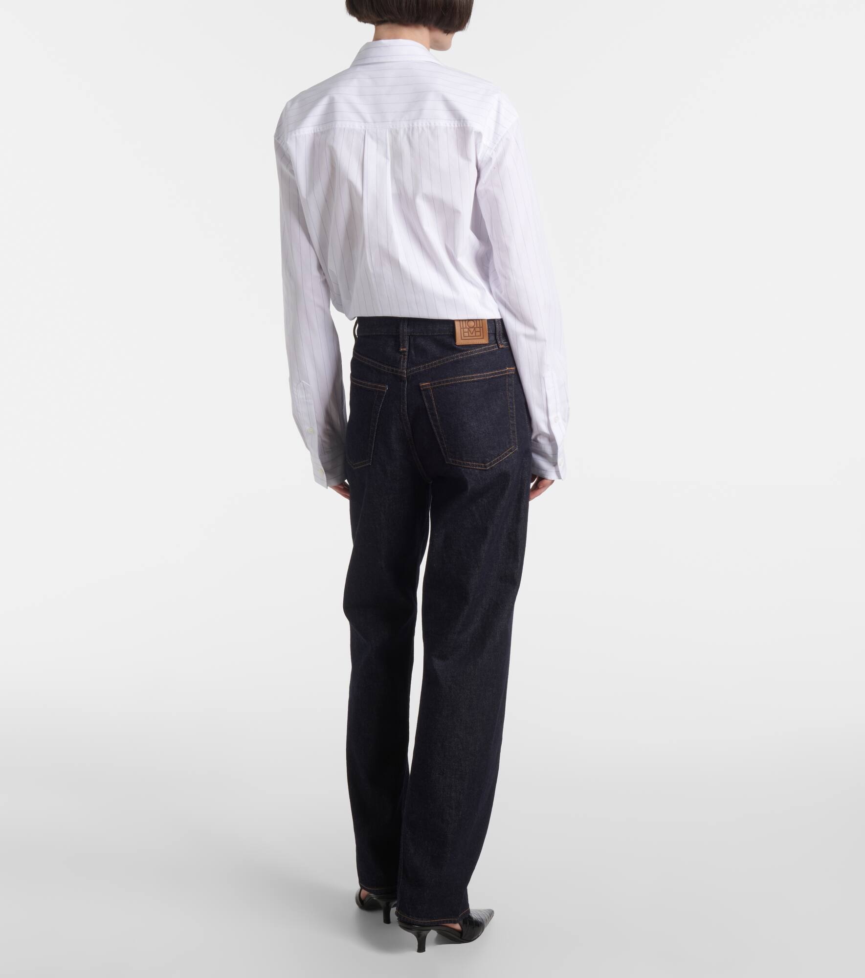 Mid-rise straight jeans - 3