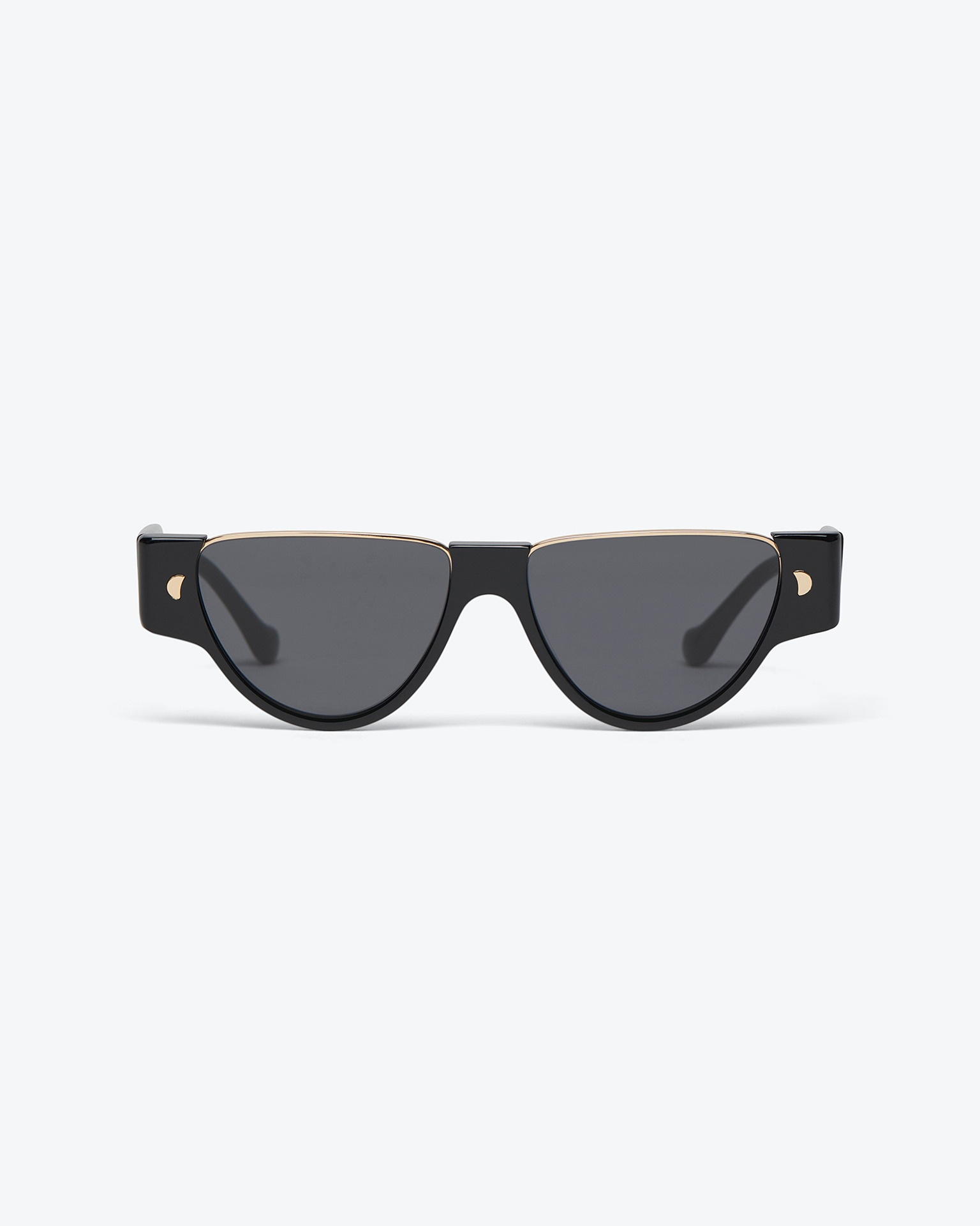 DAYLIN - Bio-plastic triangular sunglasses - Black - 2