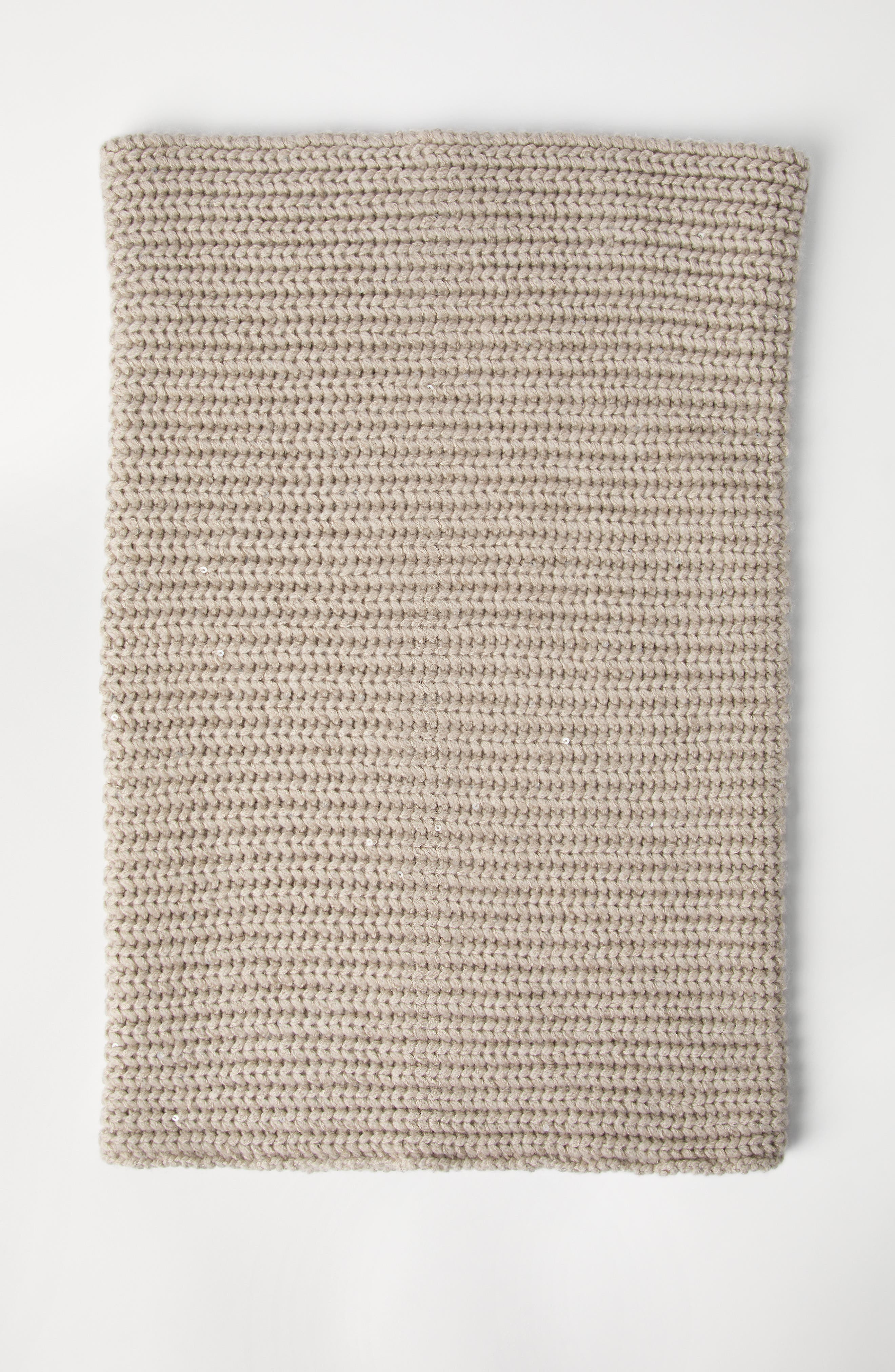 Brunello Cucinelli Dazzling neck warmer in Beige at Nordstrom - 2
