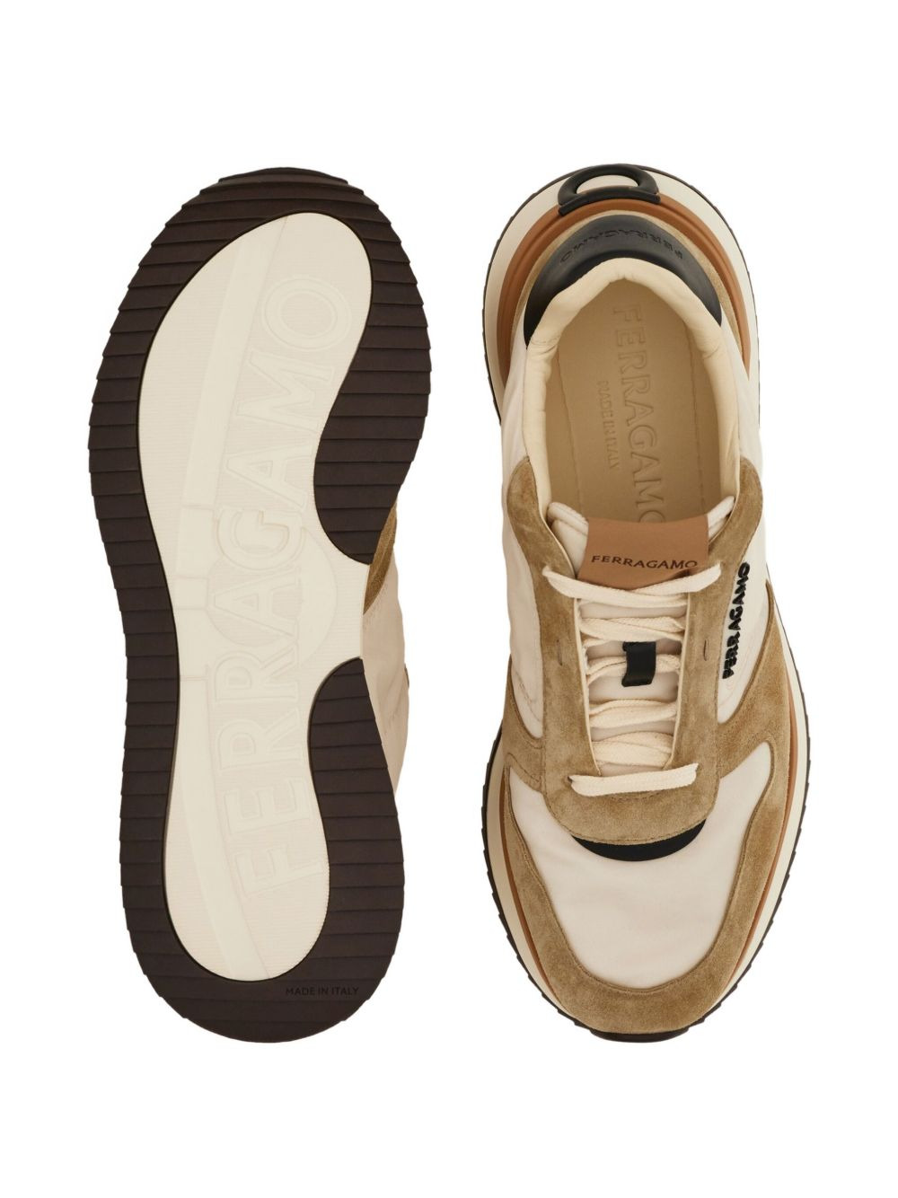 suede-leather sneakers - 4